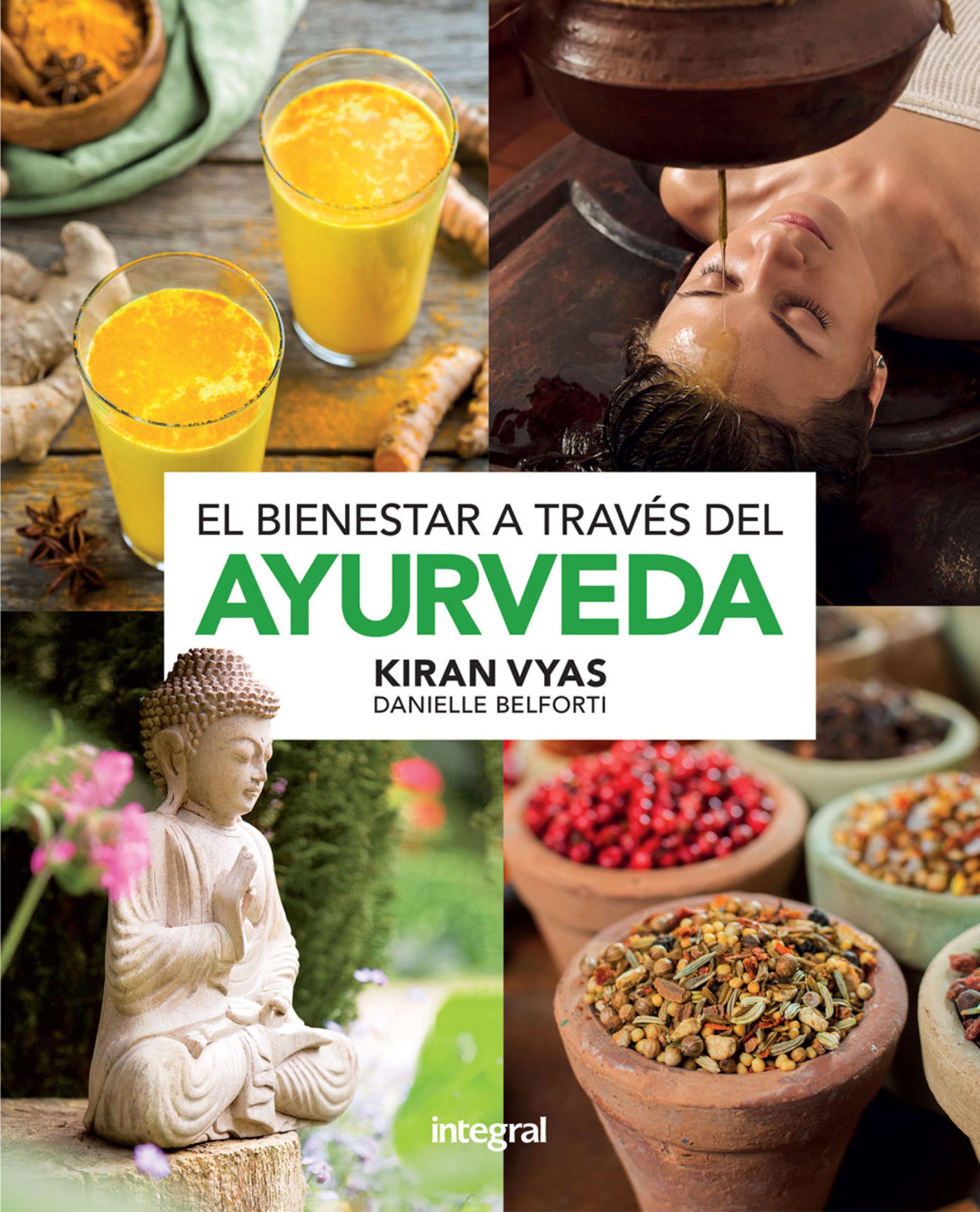 Обложка книги «El bienestar a través del ayurveda»