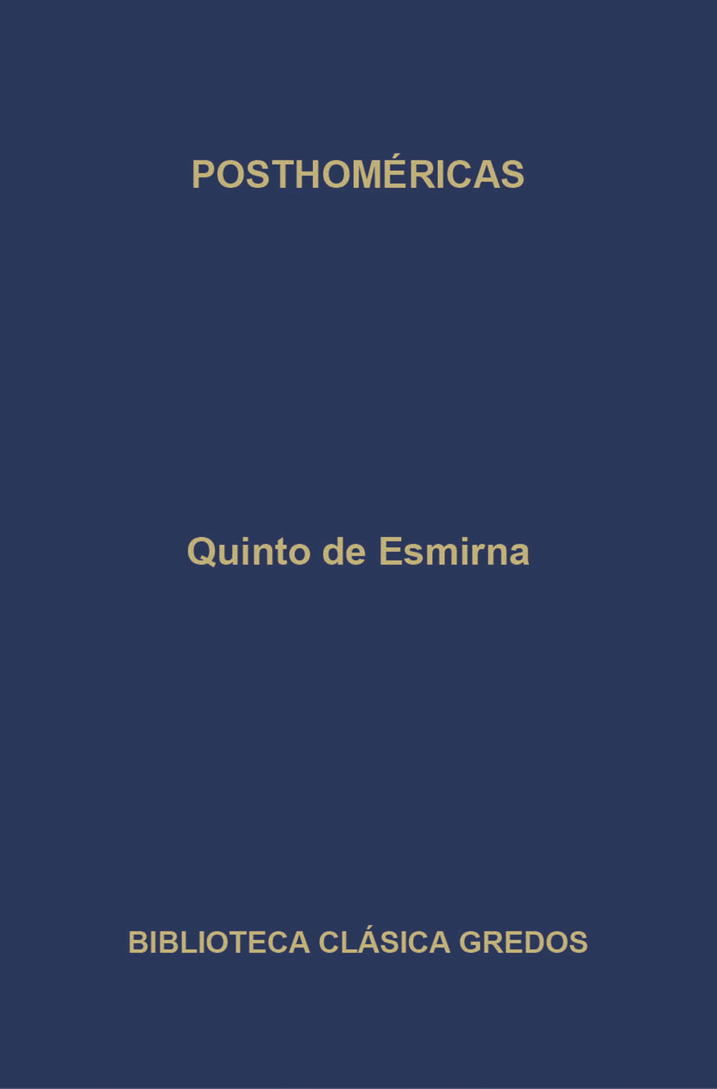 Обложка книги «Posthoméricas»