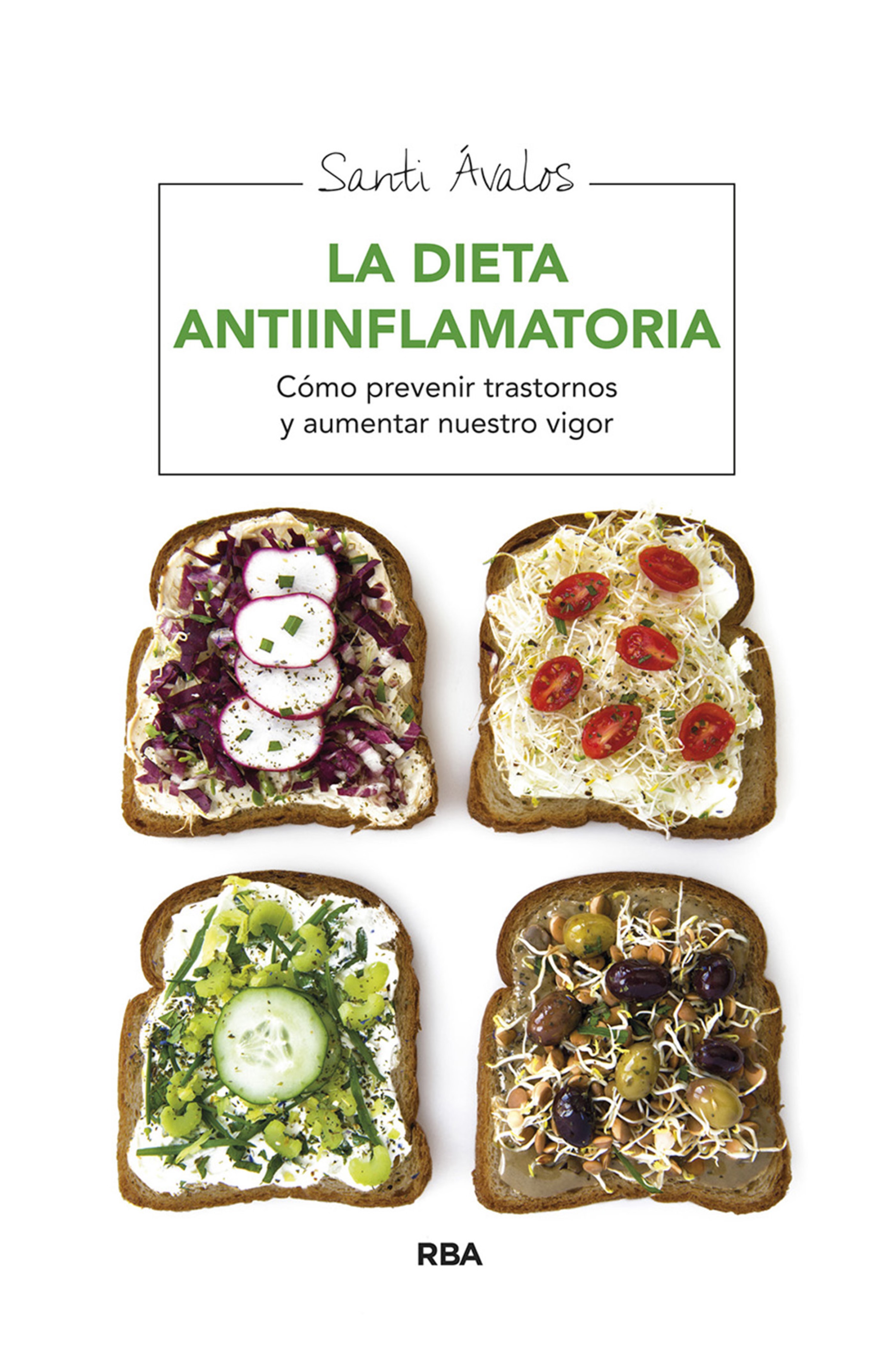 Обложка книги «La dieta antiinflamatoria»