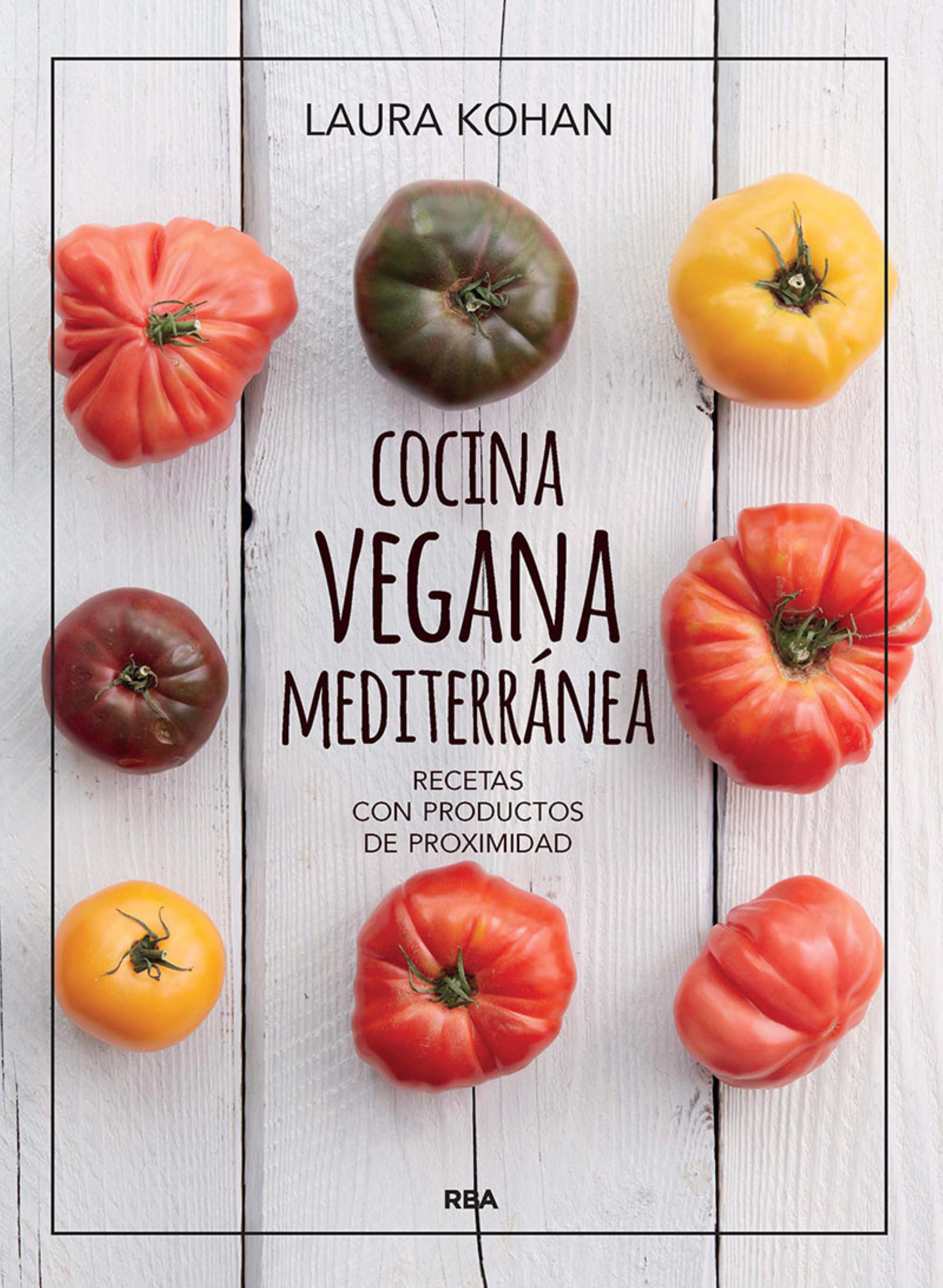 Обложка книги «Cocina vegana mediterránea»