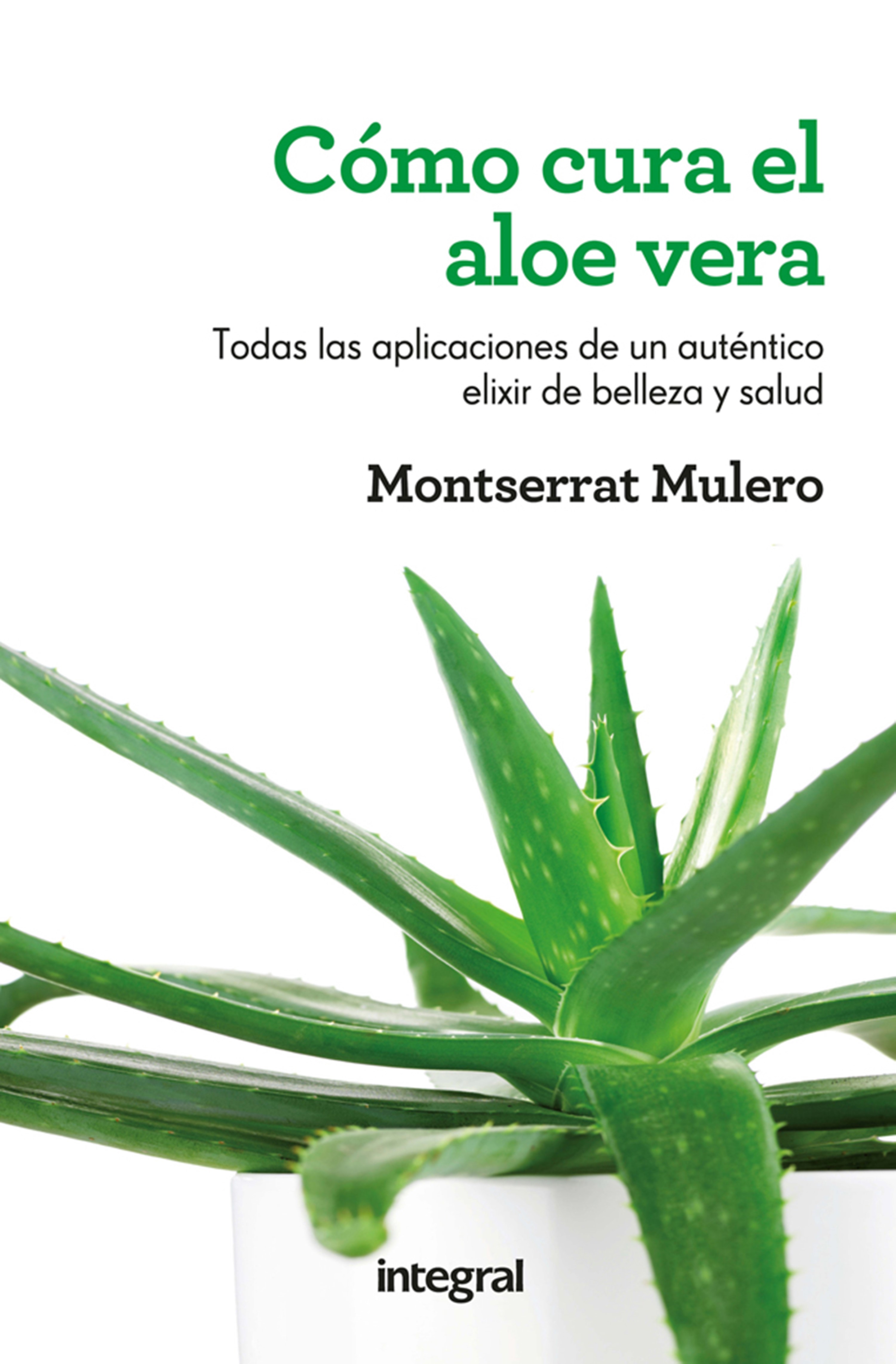 Обложка книги «Cómo cura el aloe vera»