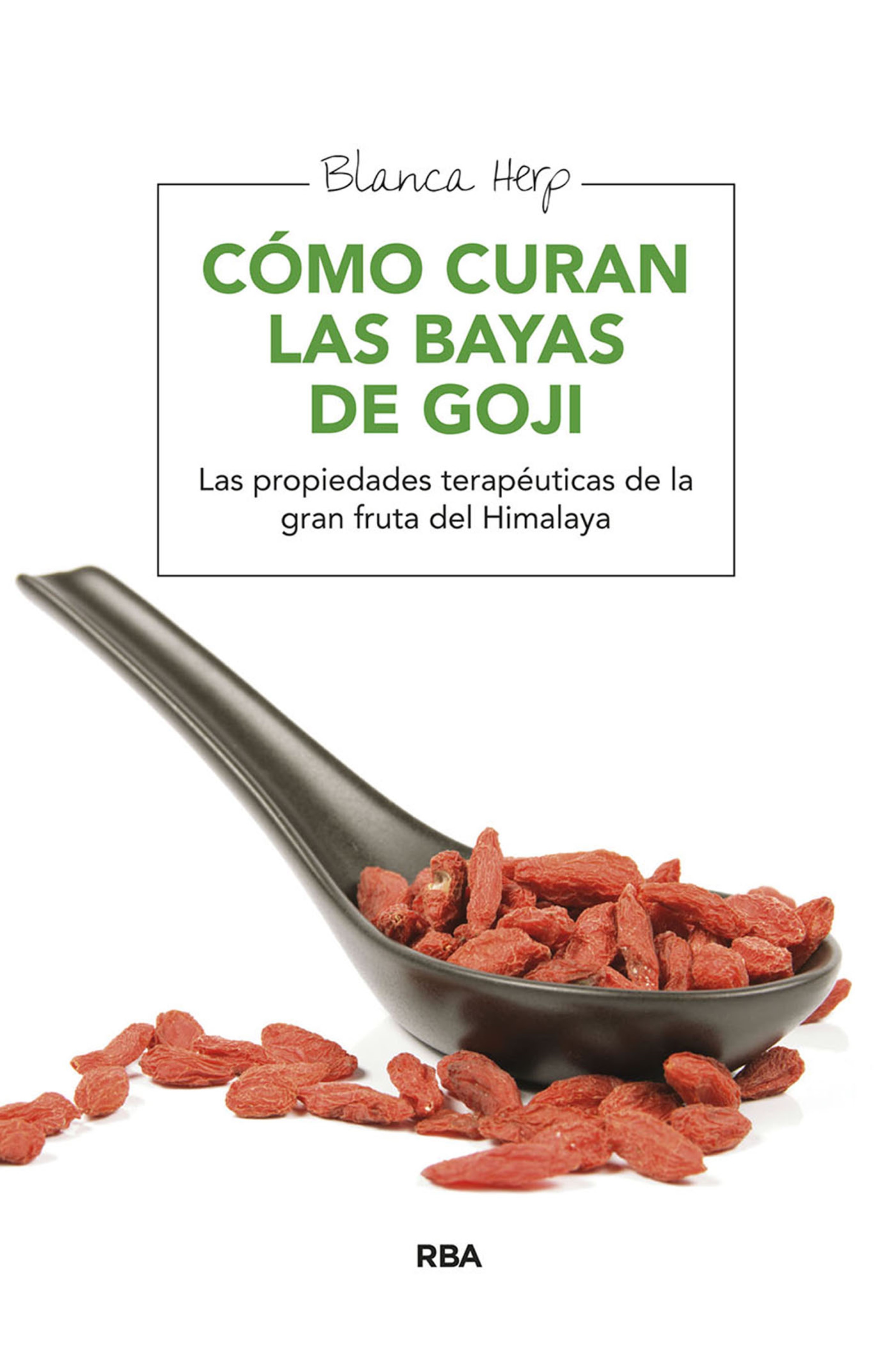 Обложка книги «Cómo curan las bayas de goji»