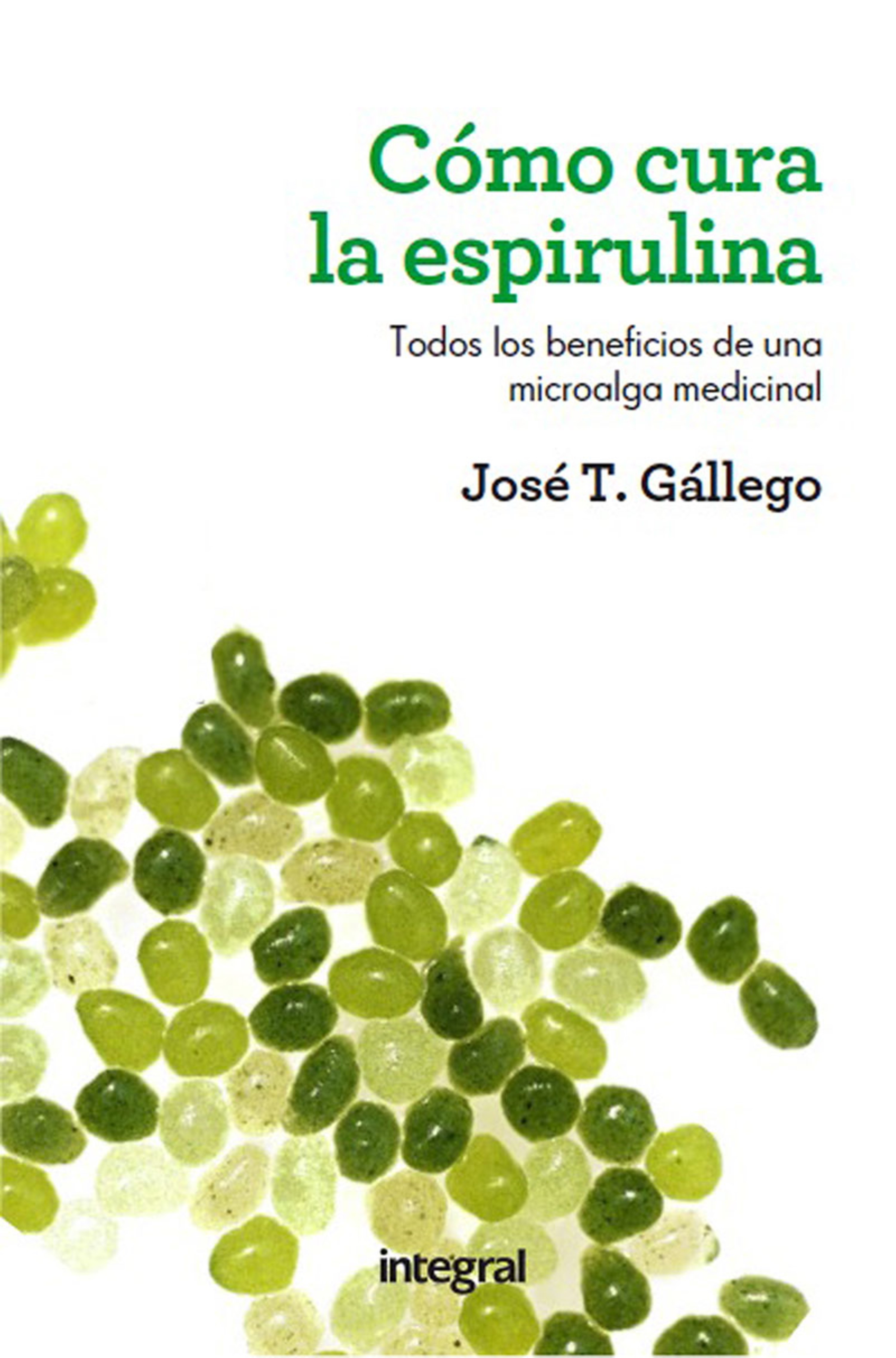 Обложка книги «Cómo cura espirulina»