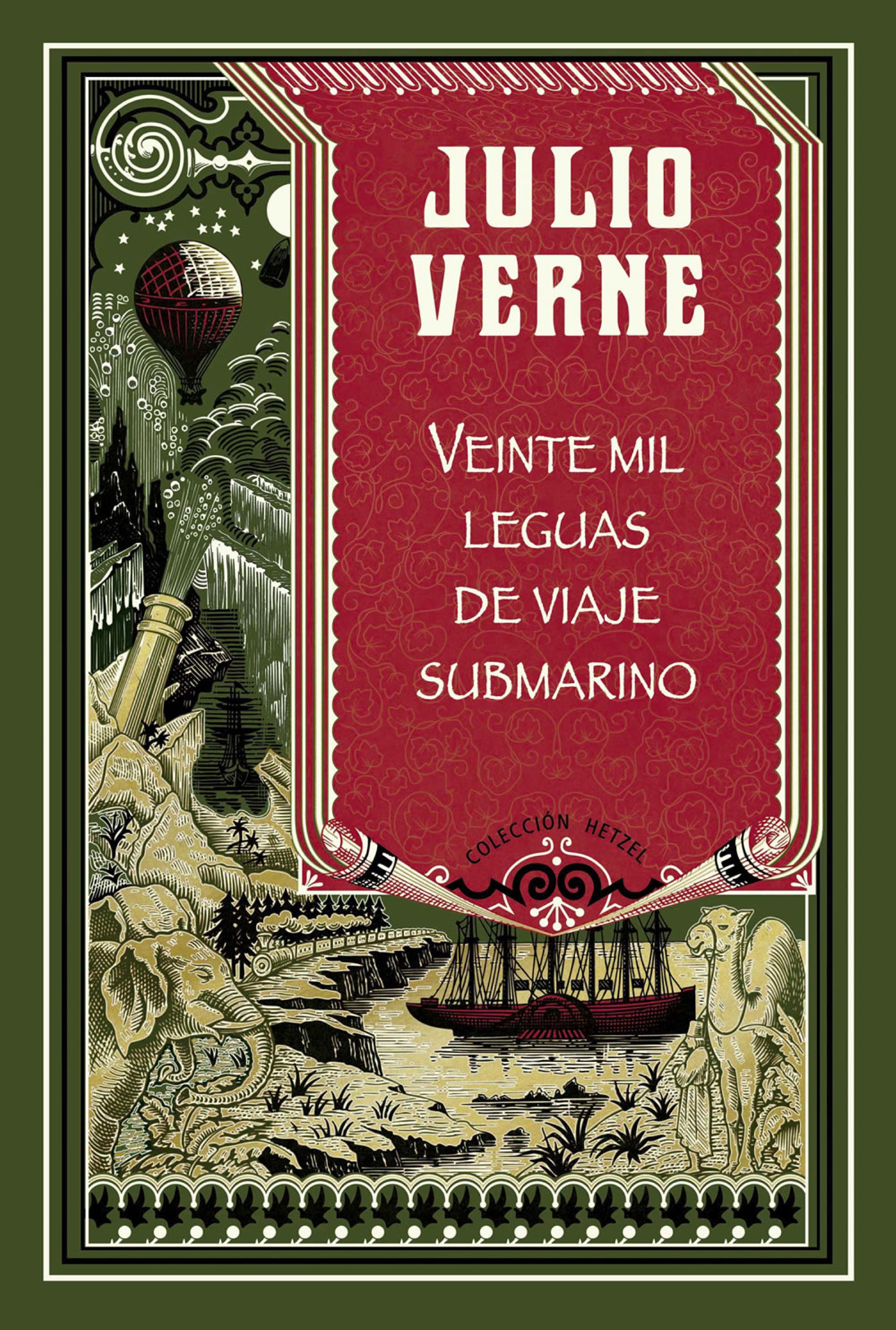 Обложка книги «Veinte mil leguas de viaje submarino»