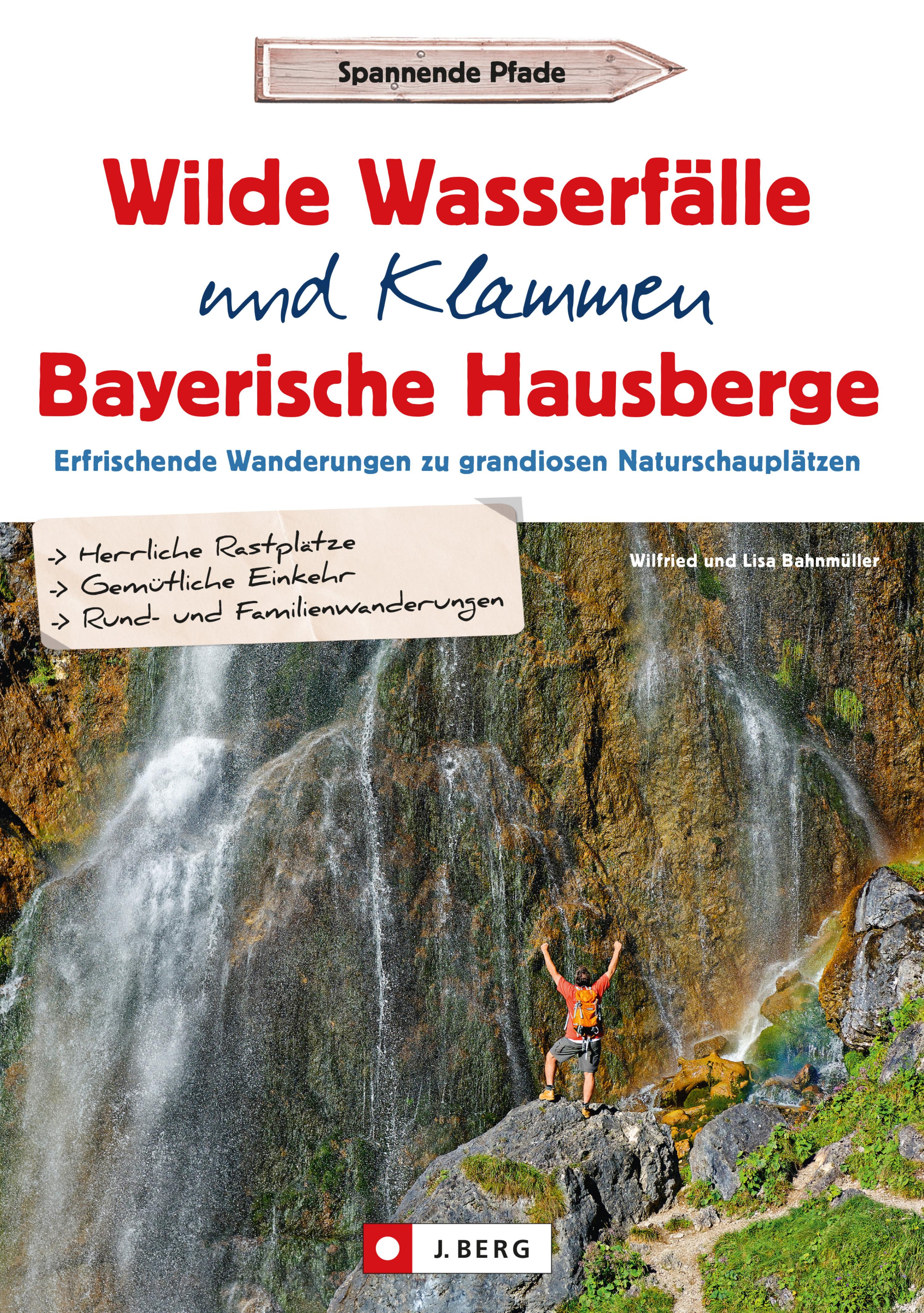 Обложка книги «Wilde Wasserfälle und Klammen in den Bayerischen Hausbergen»
