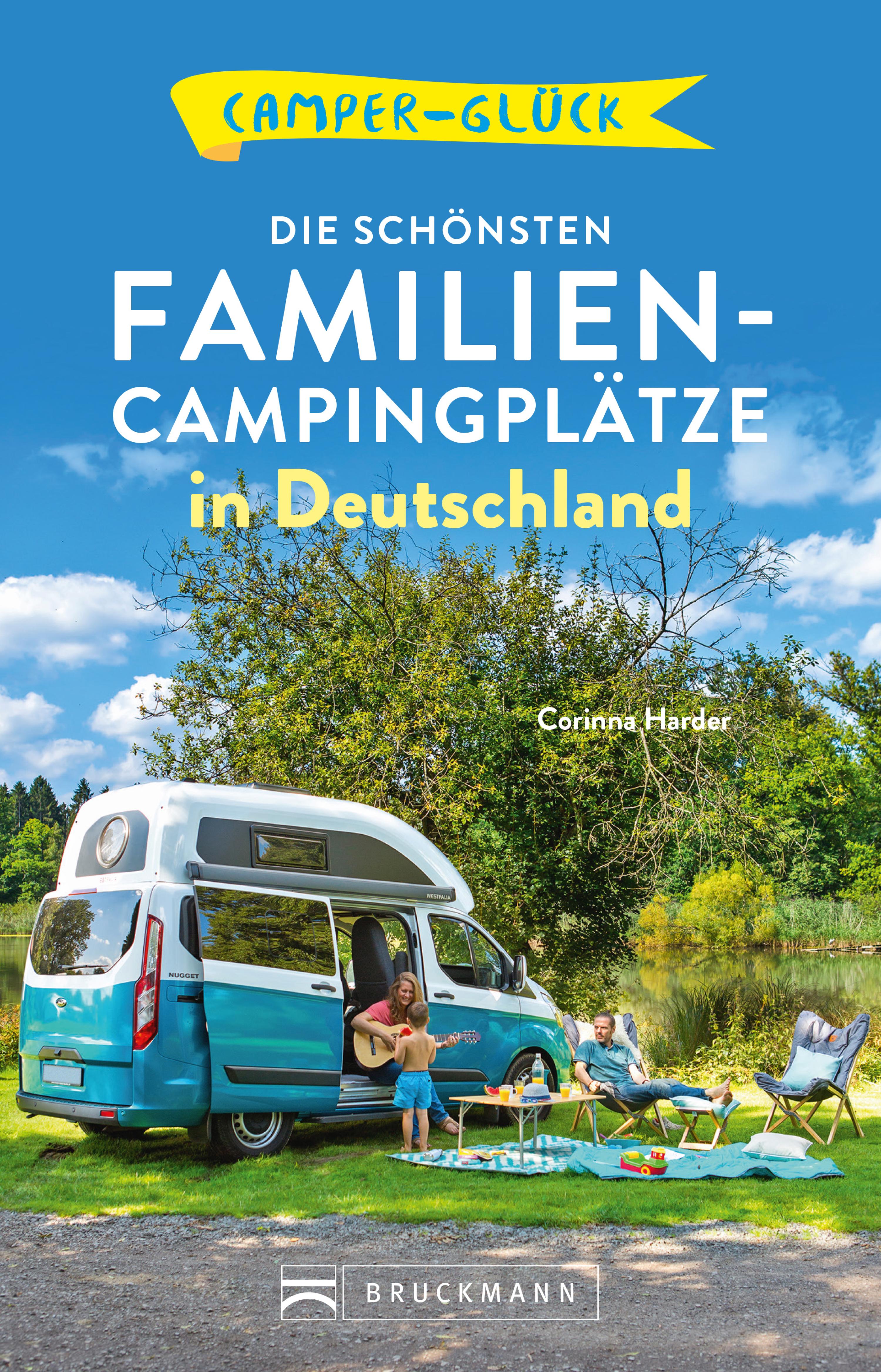 Обложка книги «Camperglück Die schönsten Familien-Campingplätze in Deutschland»