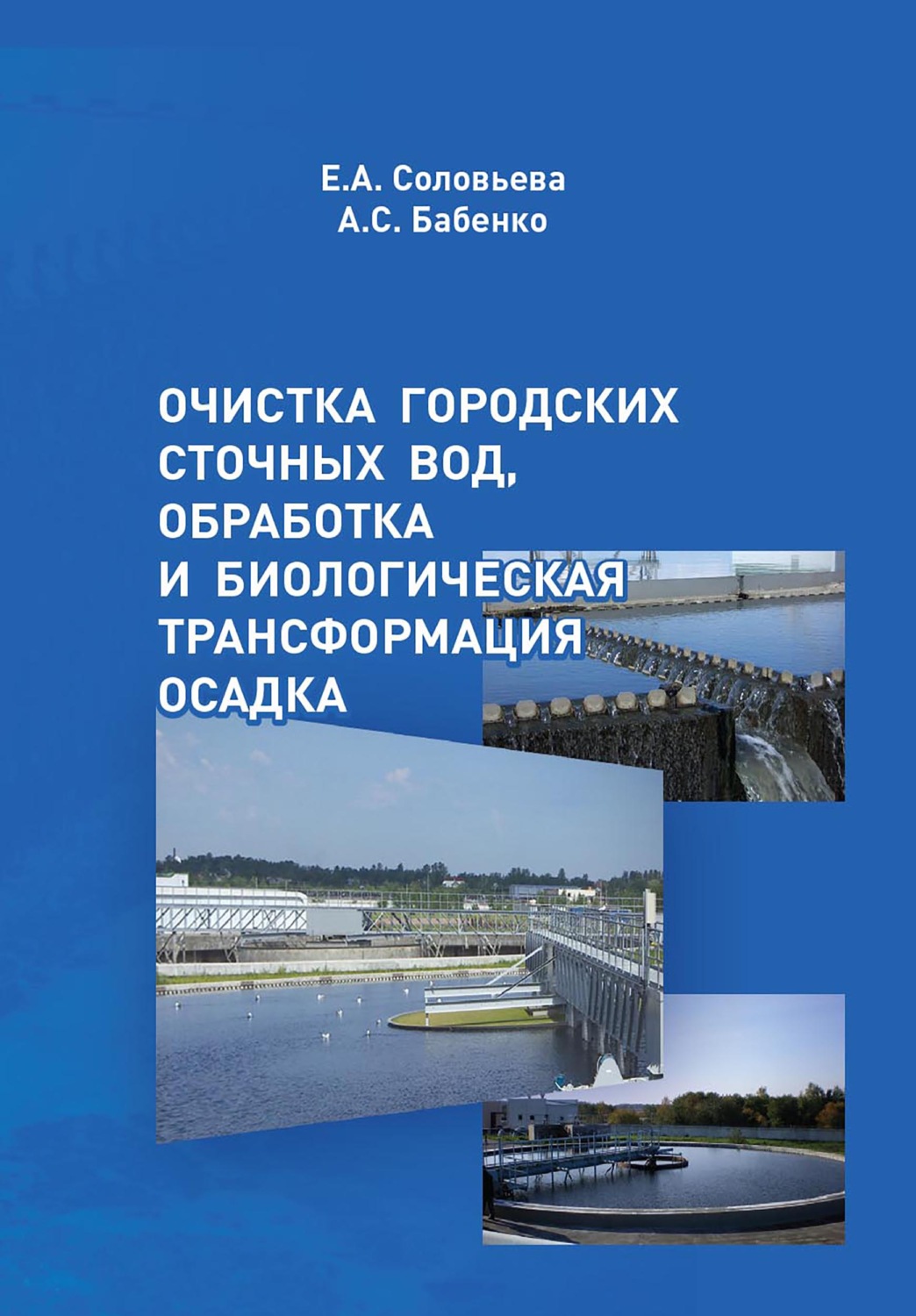 Обложка книги «Очистка городских сточных вод, обработка и биологическая трансформация осадка»