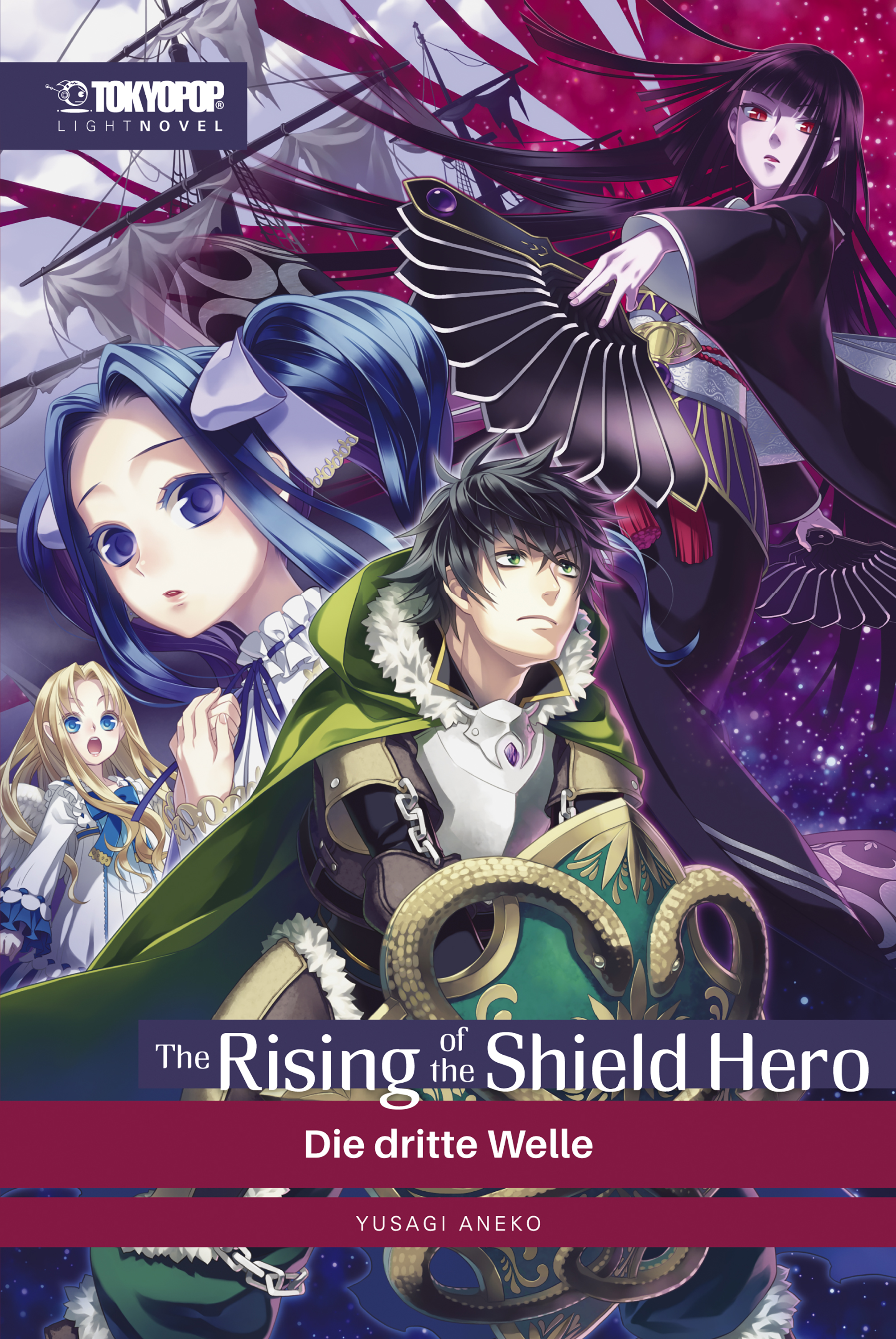 Обложка книги «The Rising of the Shield Hero – Light Novel 03»