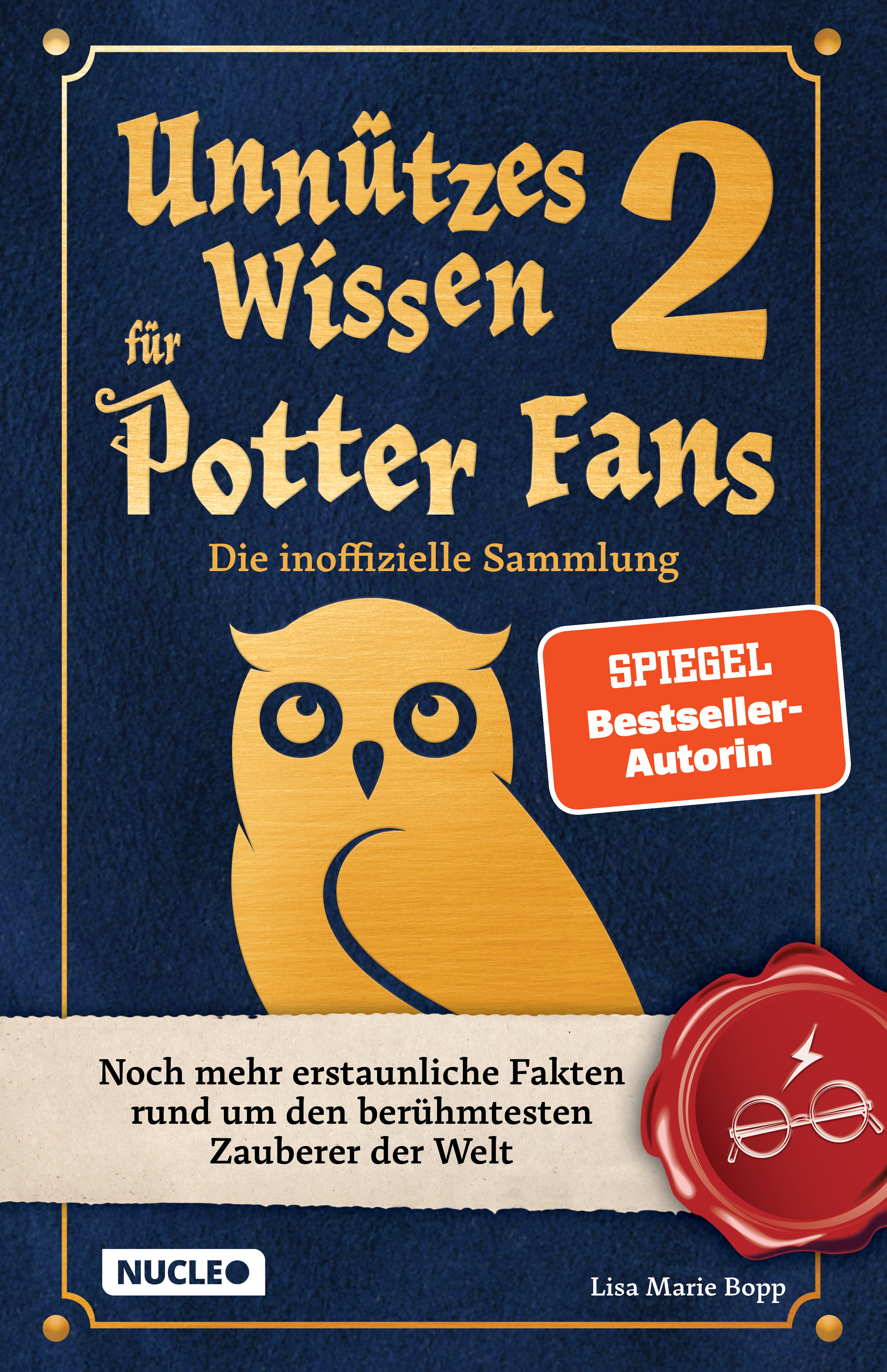Обложка книги «Unnützes Wissen für Potter-Fans 2 – Die inoffizielle Sammlung»