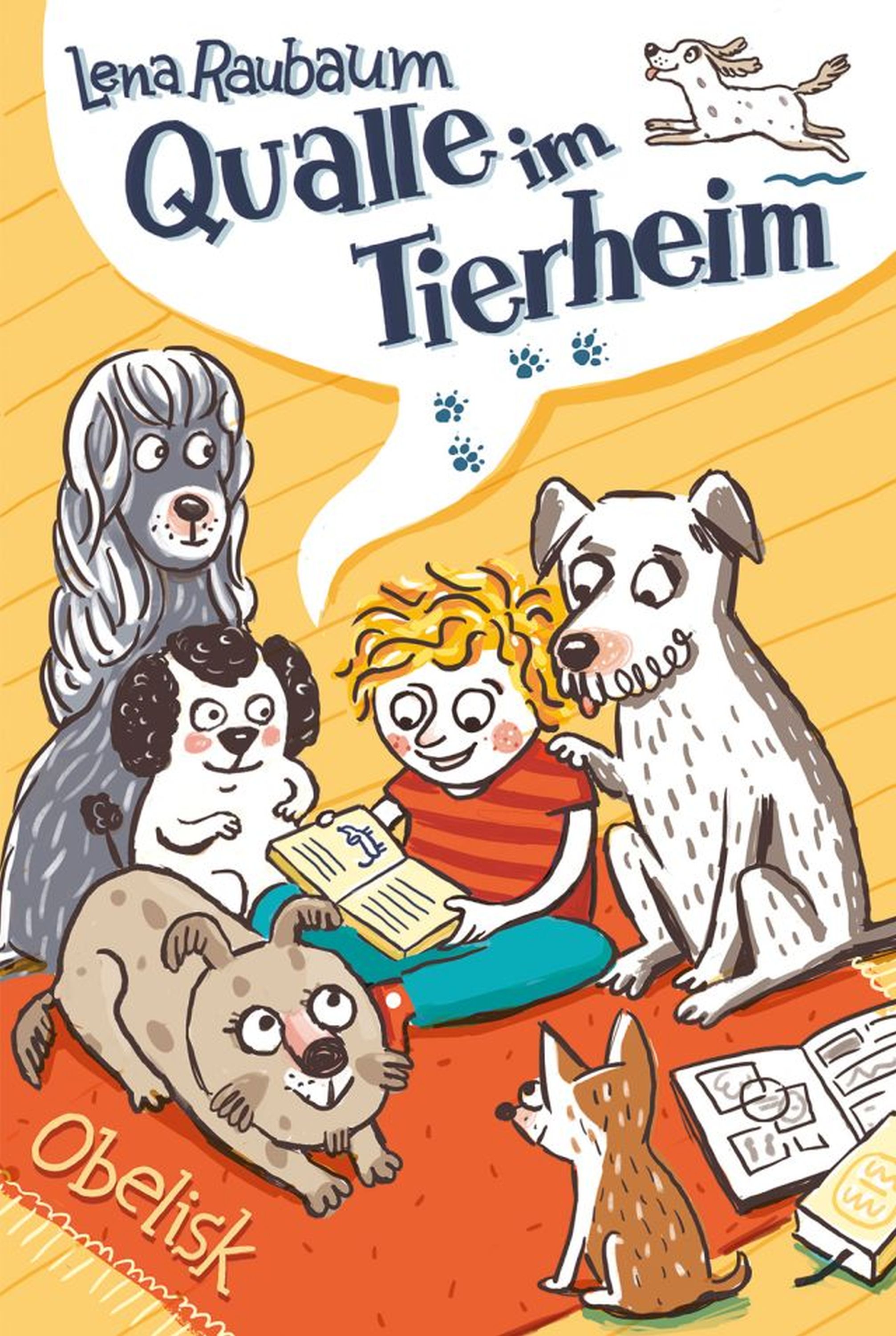 Обложка книги «Qualle im Tierheim»