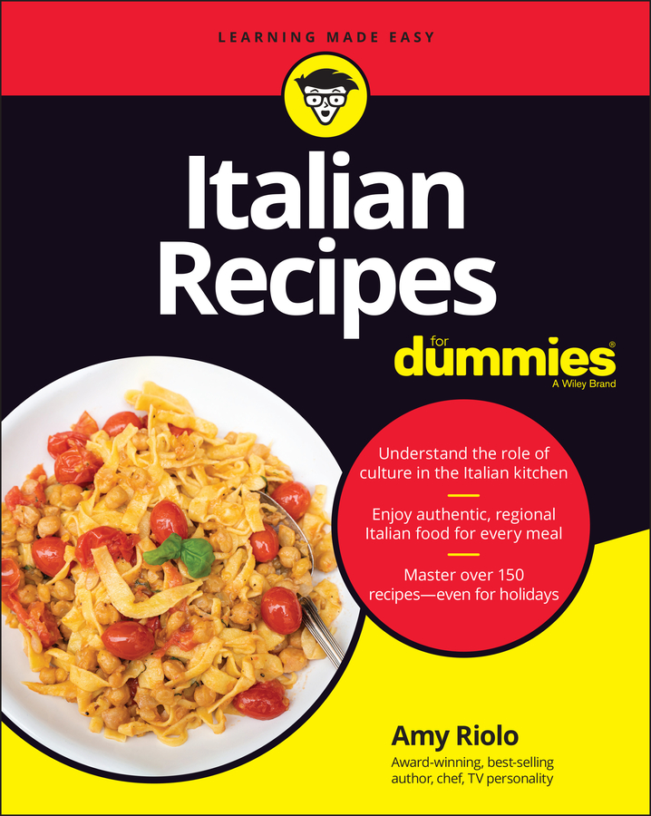 Обложка книги «Italian Recipes For Dummies»