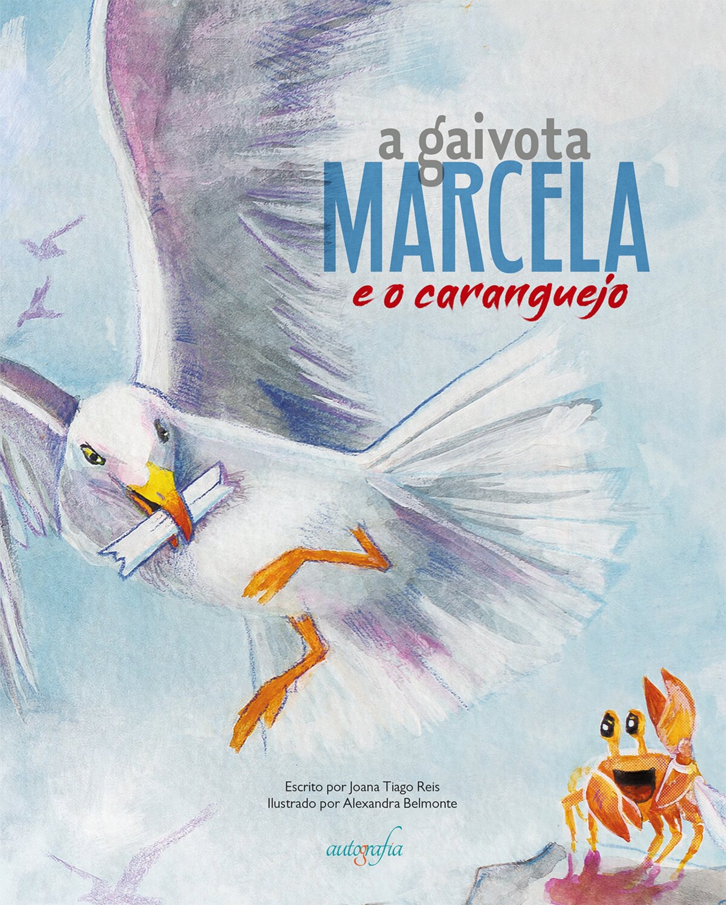 Обложка книги «A gaivota Marcela»
