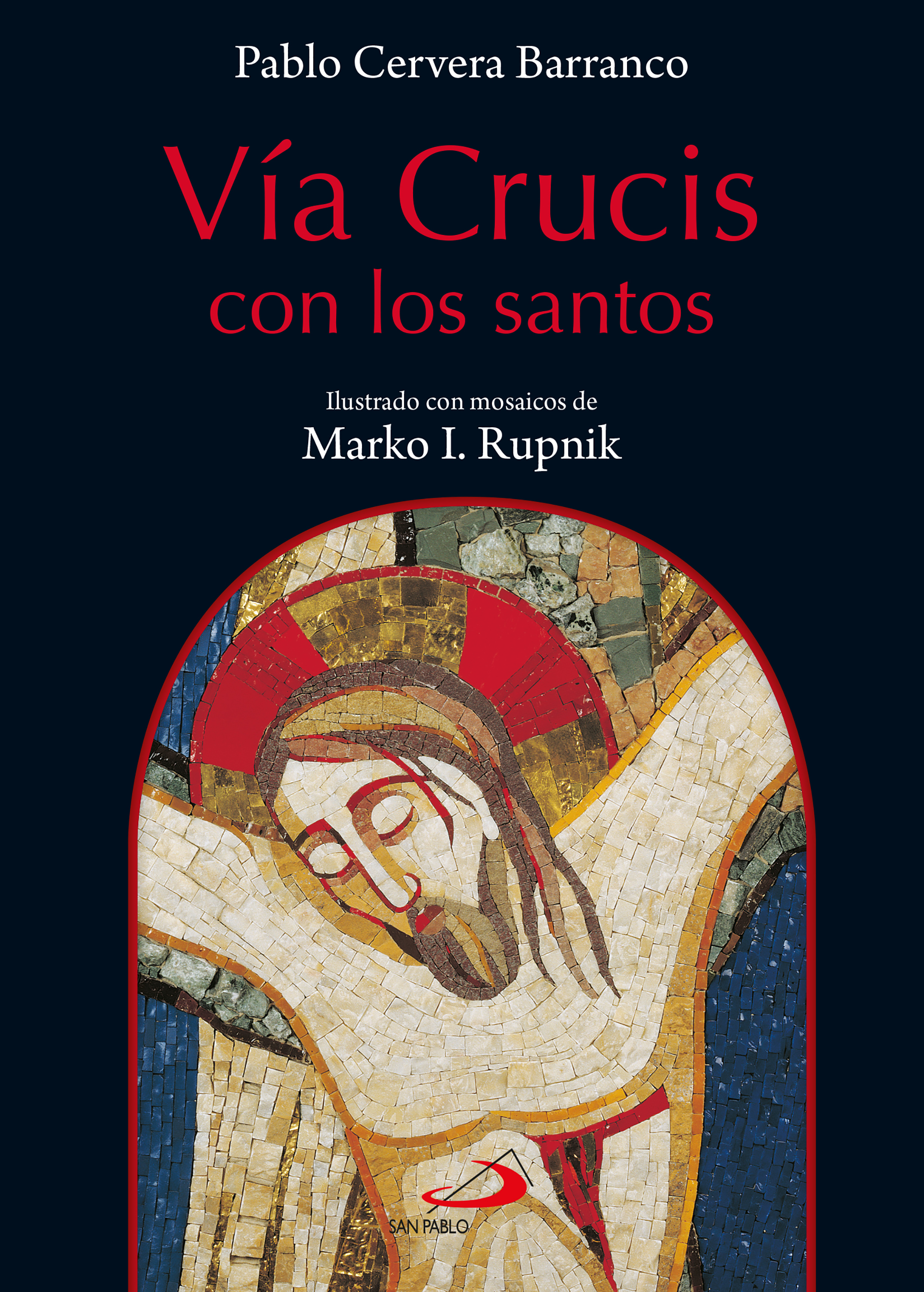Обложка книги «Vía crucis con los santos»