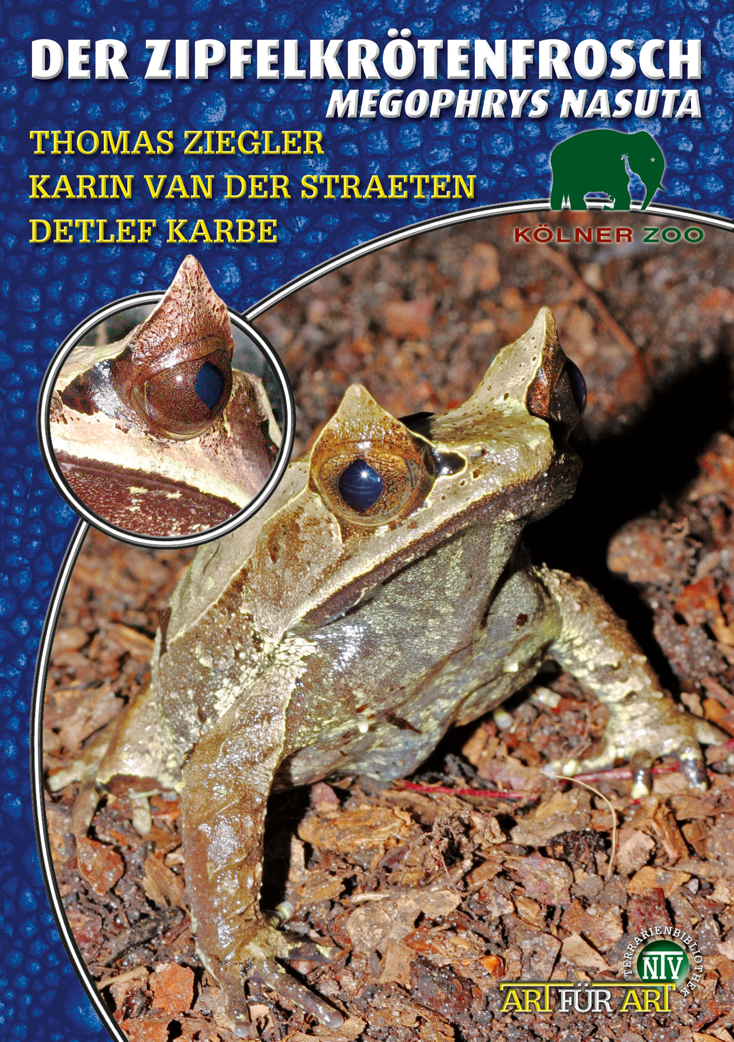 Обложка книги «Der Zipfelkrötenfrosch»