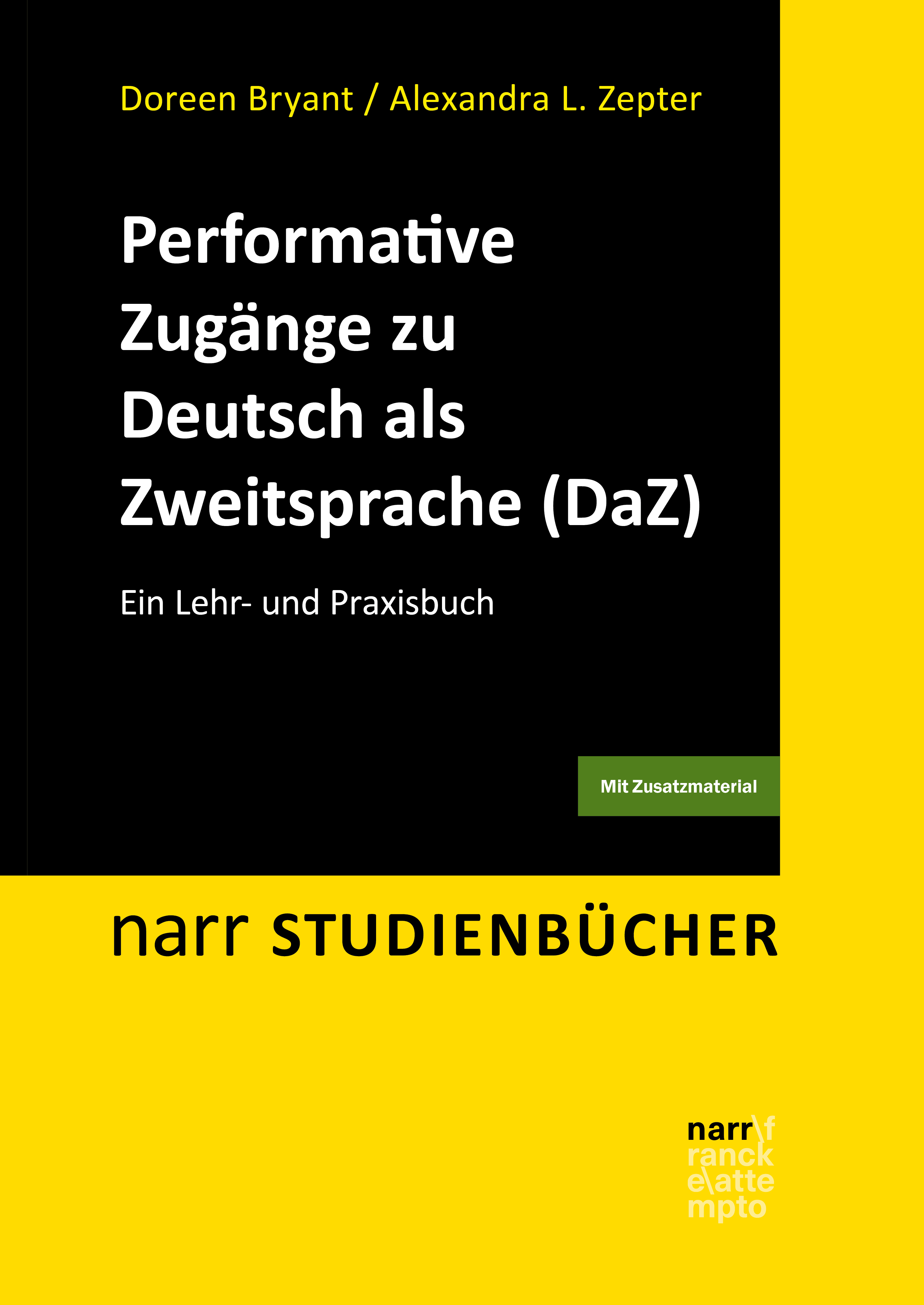 Обложка книги «Performative Zugänge zu Deutsch als Zweitsprache (DaZ)»