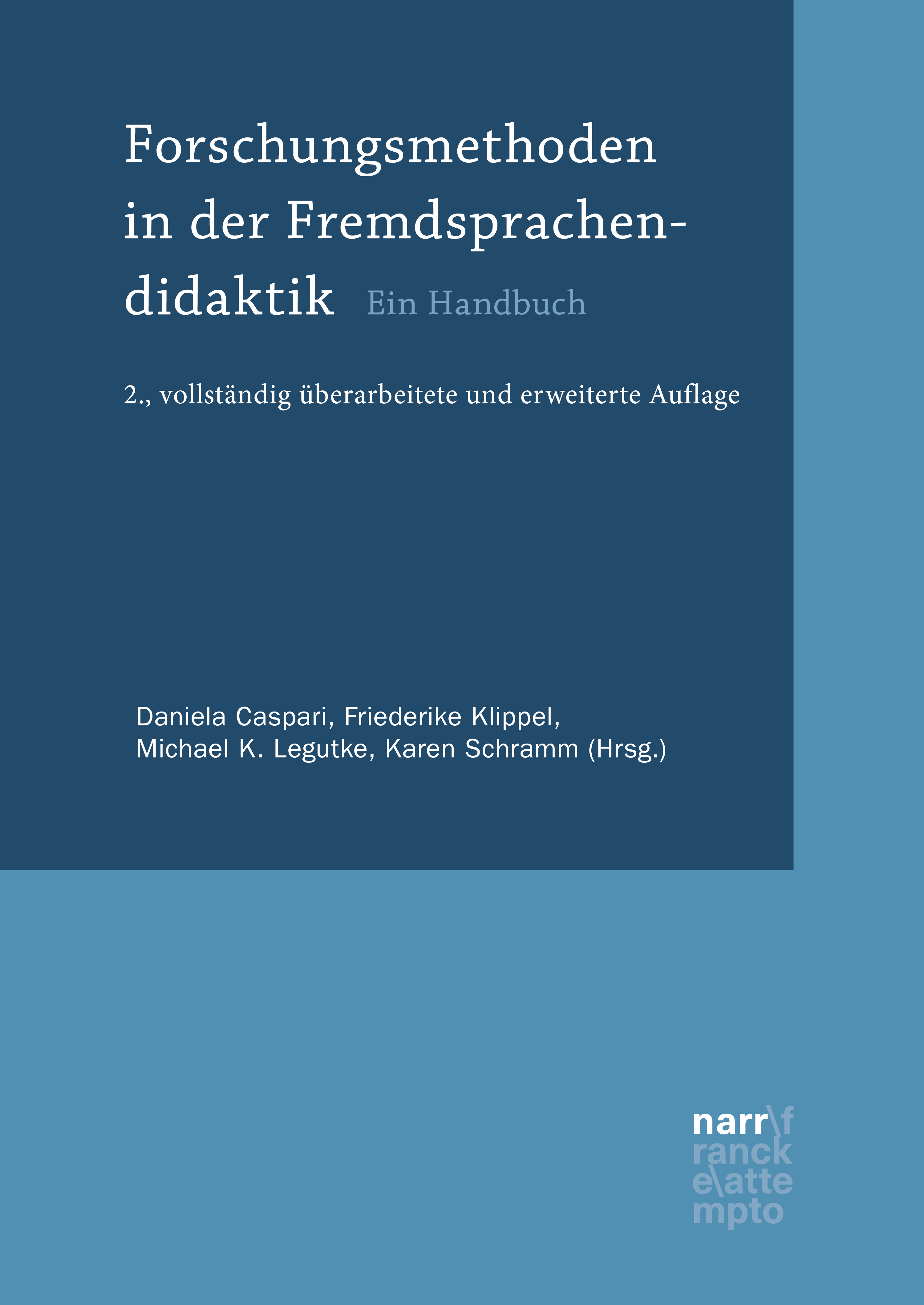 Обложка книги «Forschungsmethoden in der Fremdsprachendidaktik»