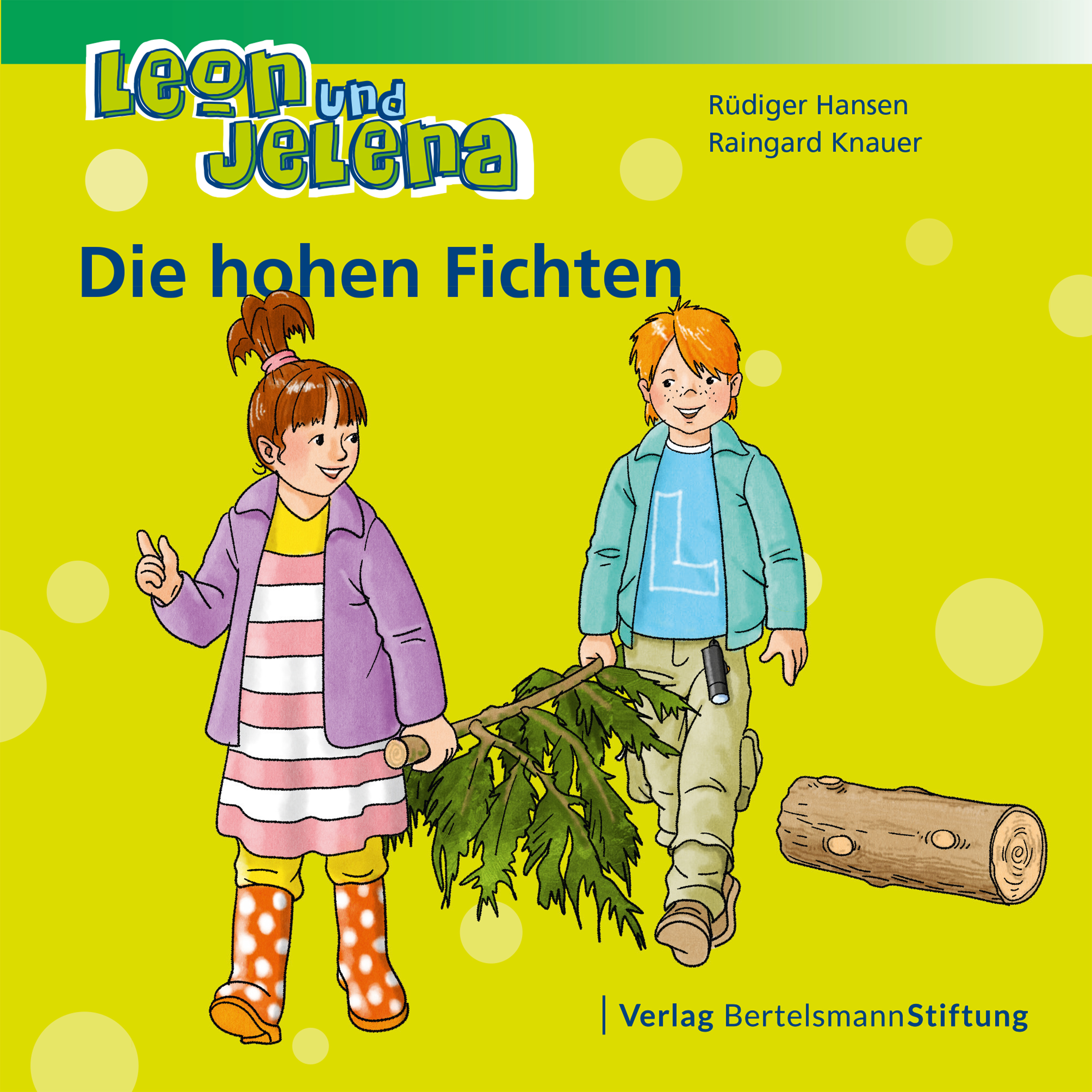 Обложка книги «Leon und Jelena - Die hohen Fichten»