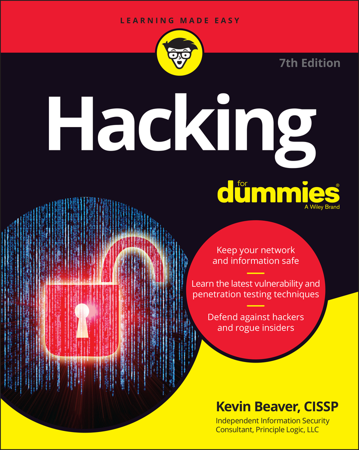 Обложка книги «Hacking For Dummies»