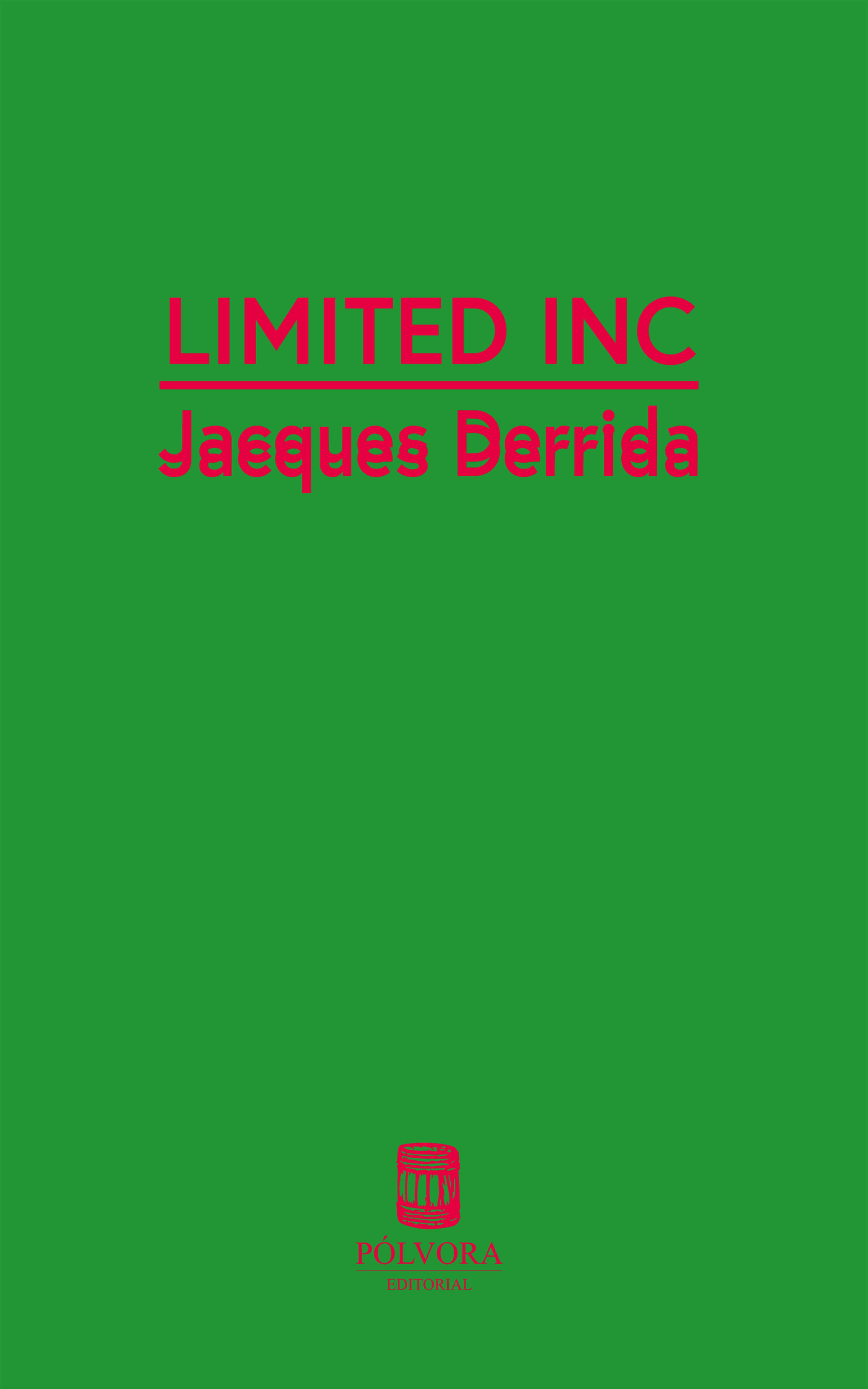 Обложка книги «Limited Inc»