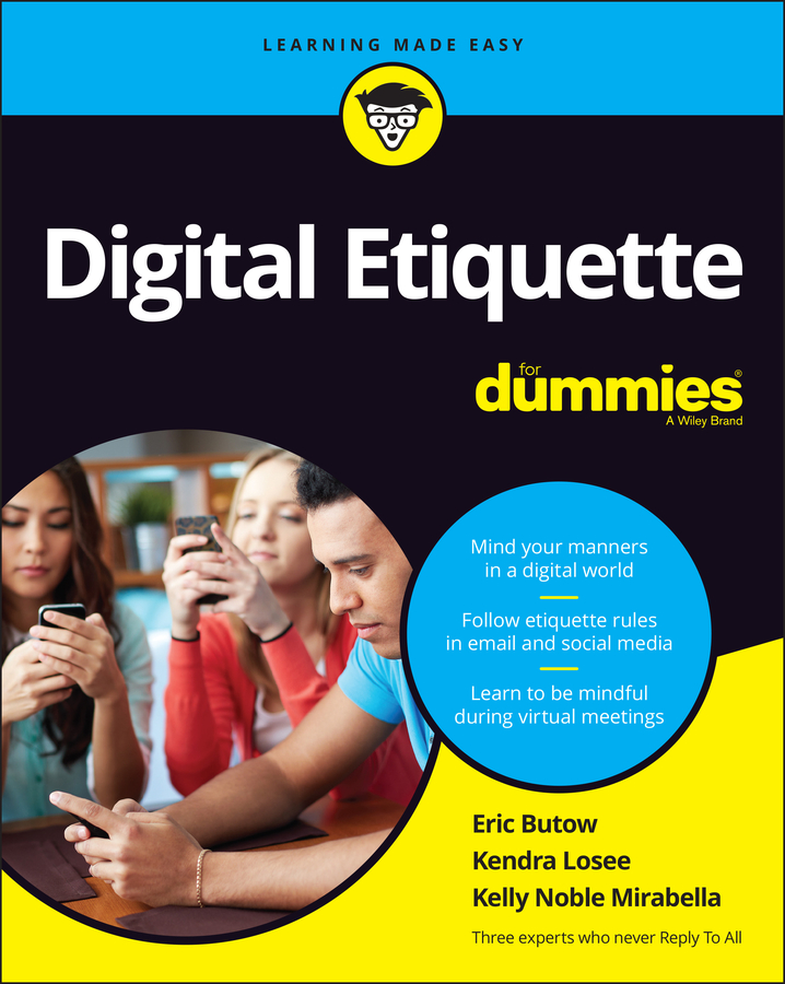 Обложка книги «Digital Etiquette For Dummies»