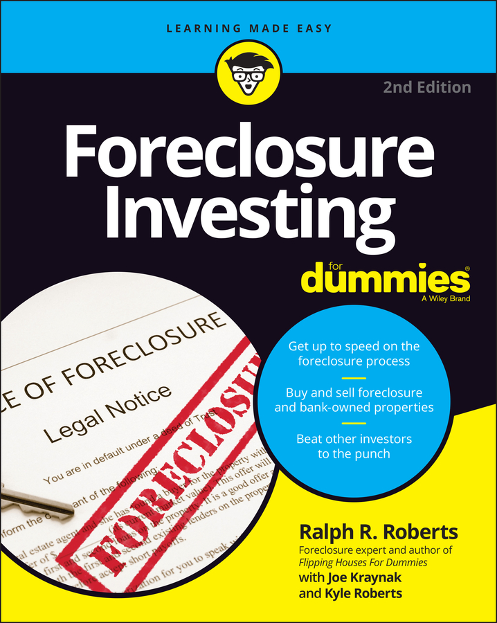 Обложка книги «Foreclosure Investing For Dummies»