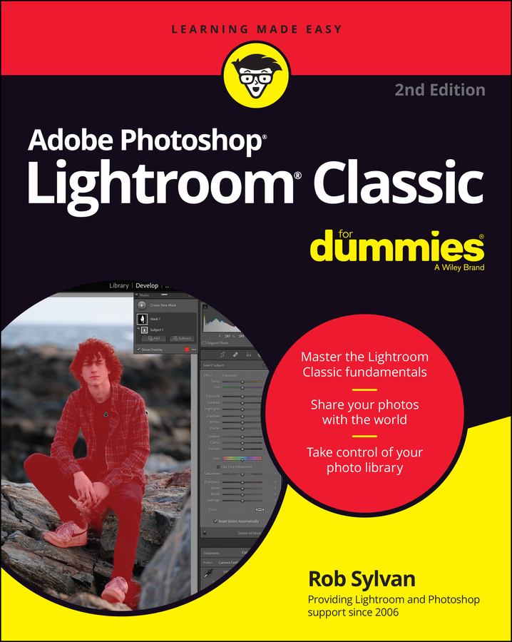 Обложка книги «Adobe Photoshop Lightroom Classic For Dummies»