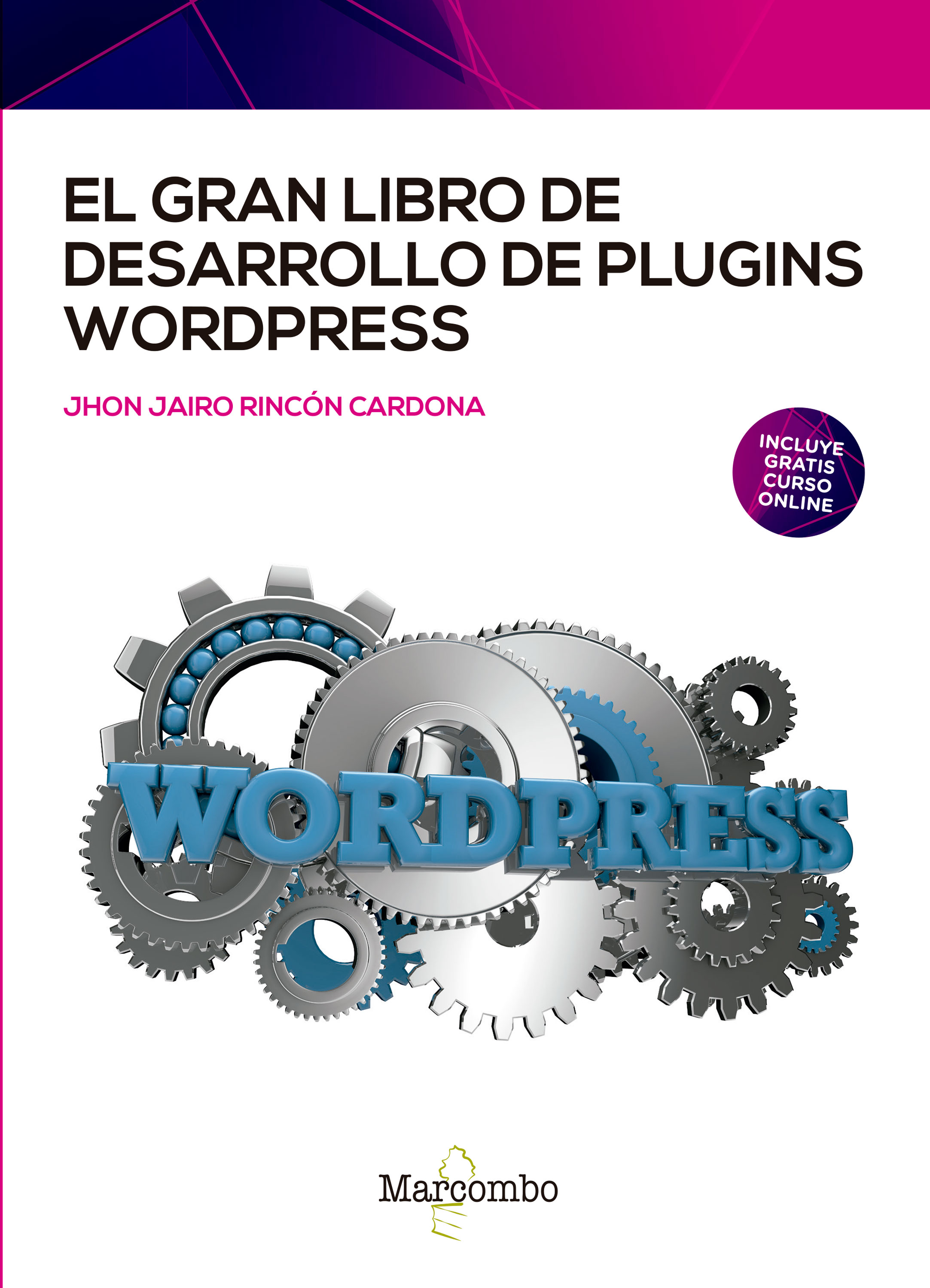 Обложка книги «El gran libro de desarrollo de plugins WordPress»