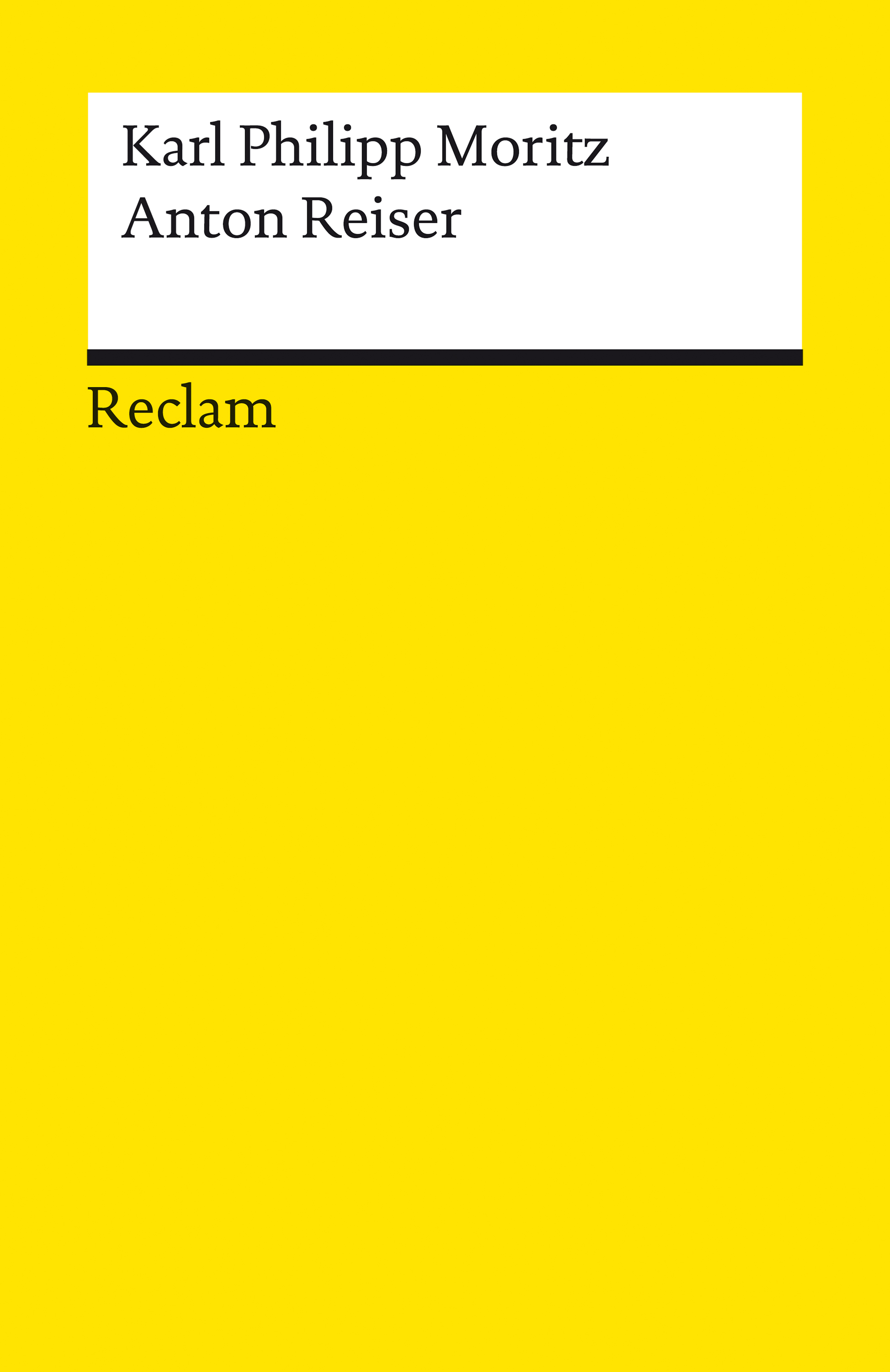 Обложка книги «Anton Reiser. Ein psychologischer Roman»
