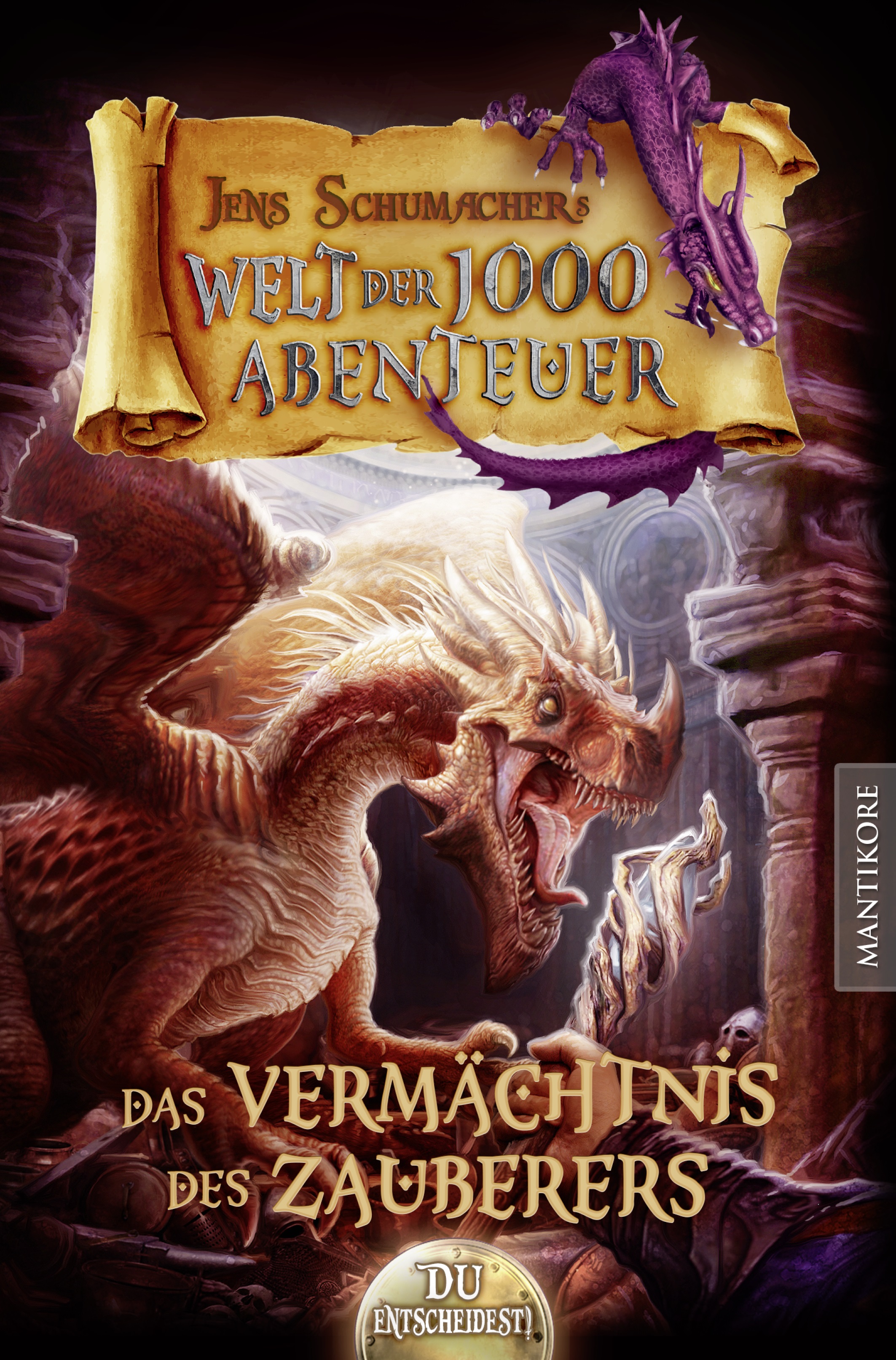 Обложка книги «Die Welt der 1000 Abenteuer - Das Vermächtnis des Zauberers»