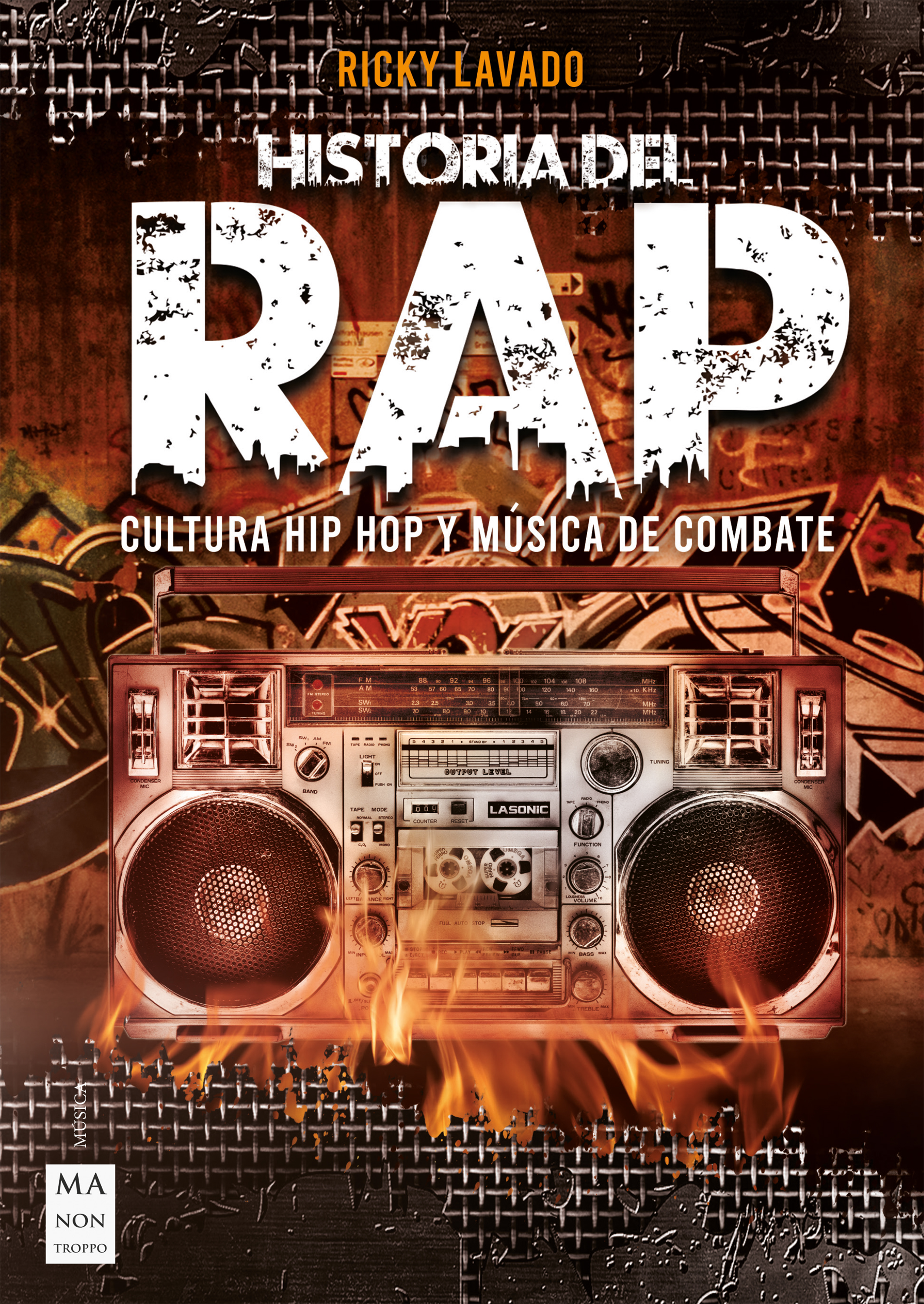 Обложка книги «Historia del rap»