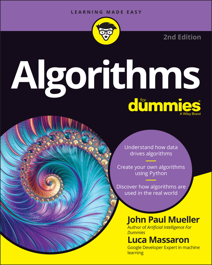 Обложка книги «Algorithms For Dummies»