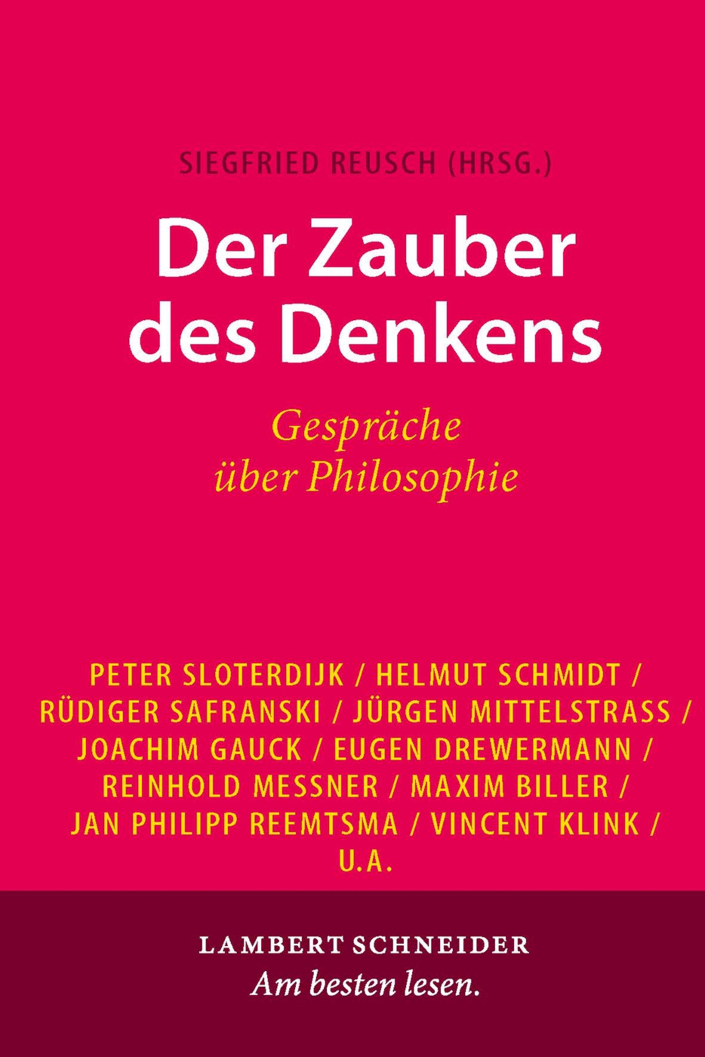 Обложка книги «Der Zauber des Denkens»