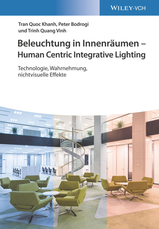 Обложка книги «Beleuchtung in Innenräumen - Human Centric Integrative Lighting»