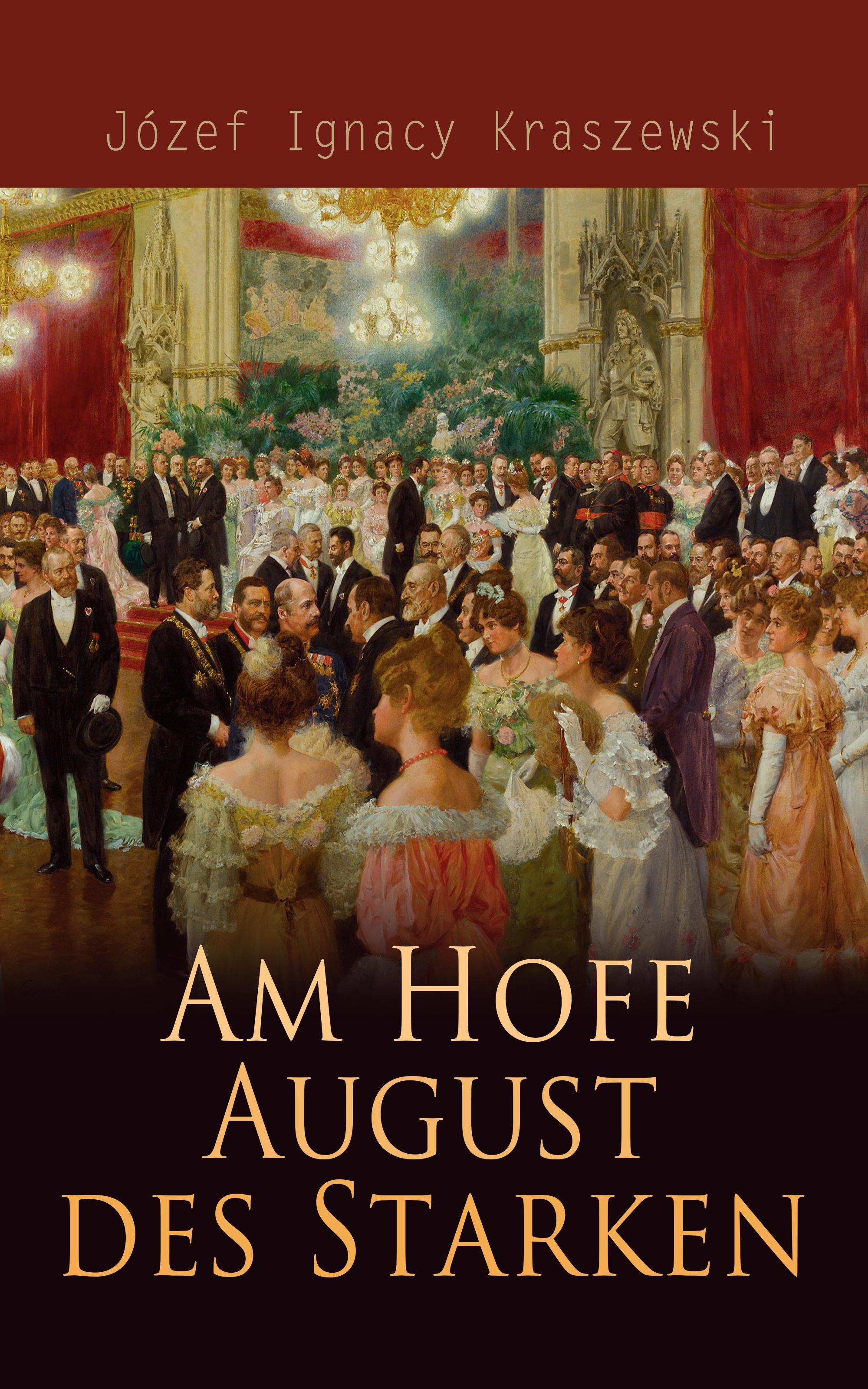 Обложка книги «Am Hofe August des Starken»