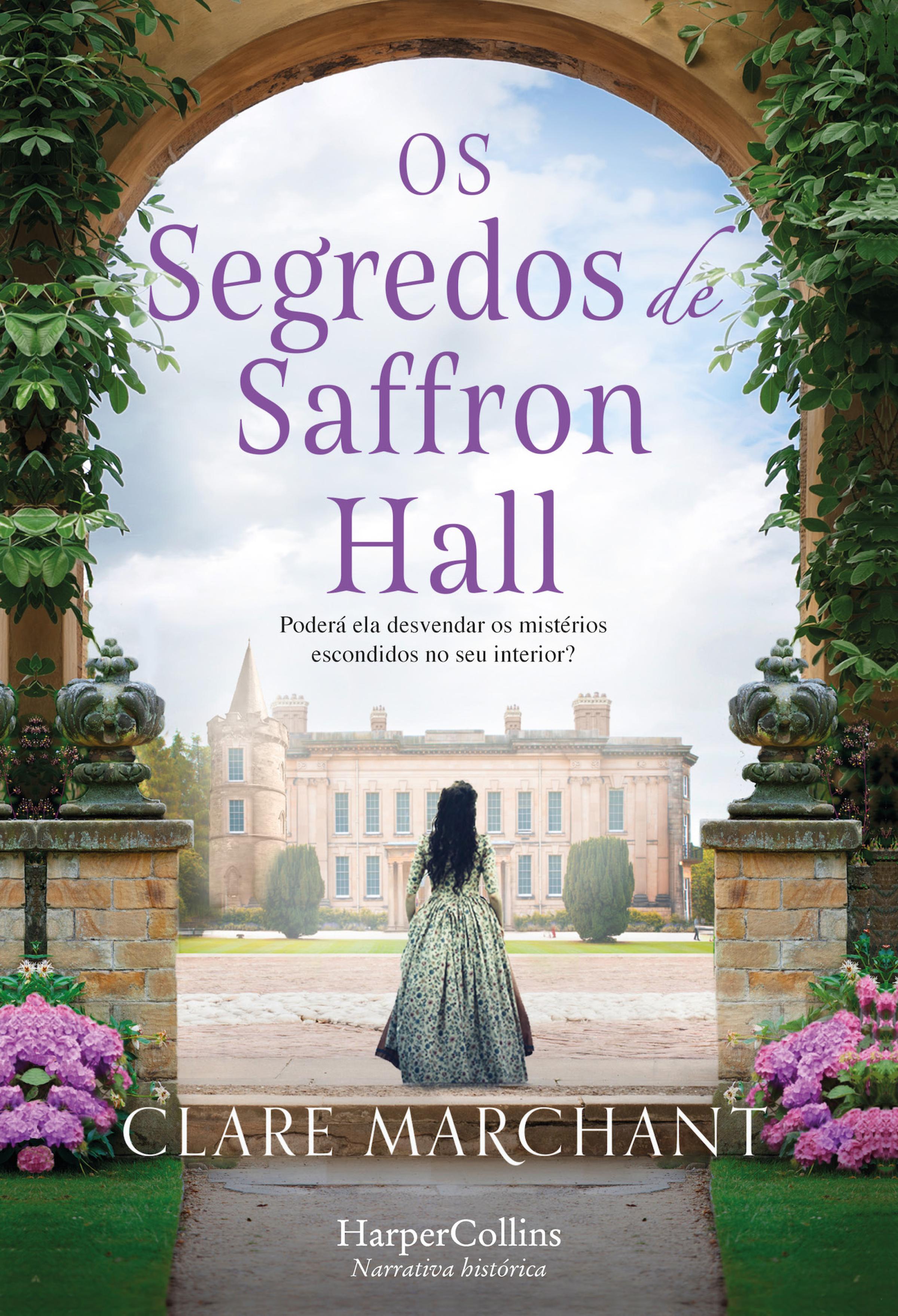 Обложка книги «Os segredos de Saffron Hall»