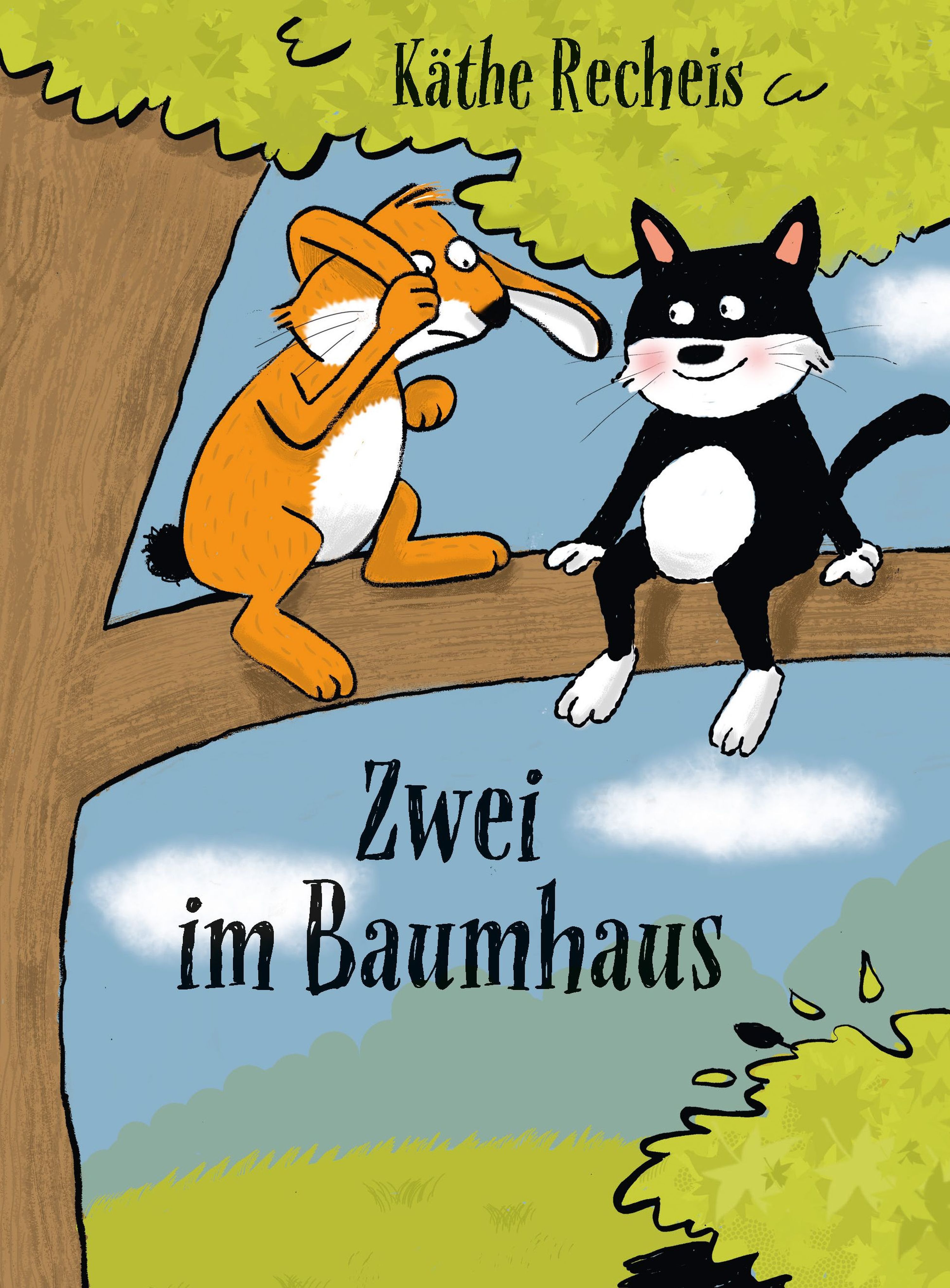 Обложка книги «Zwei im Baumhaus»