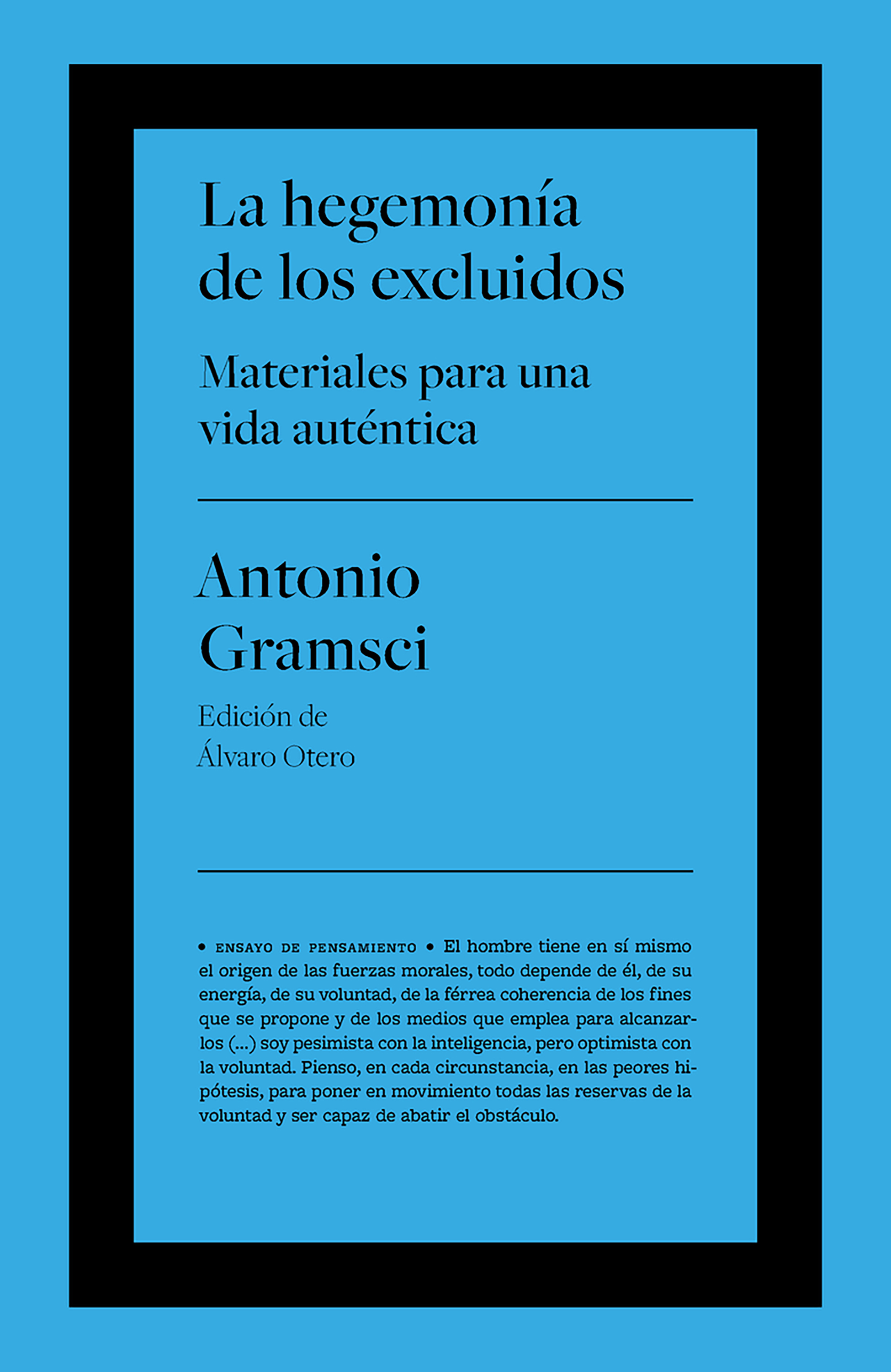 Обложка книги «La hegemonía de los excluidos»