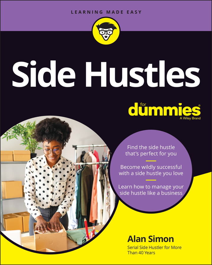 Обложка книги «Side Hustles For Dummies»