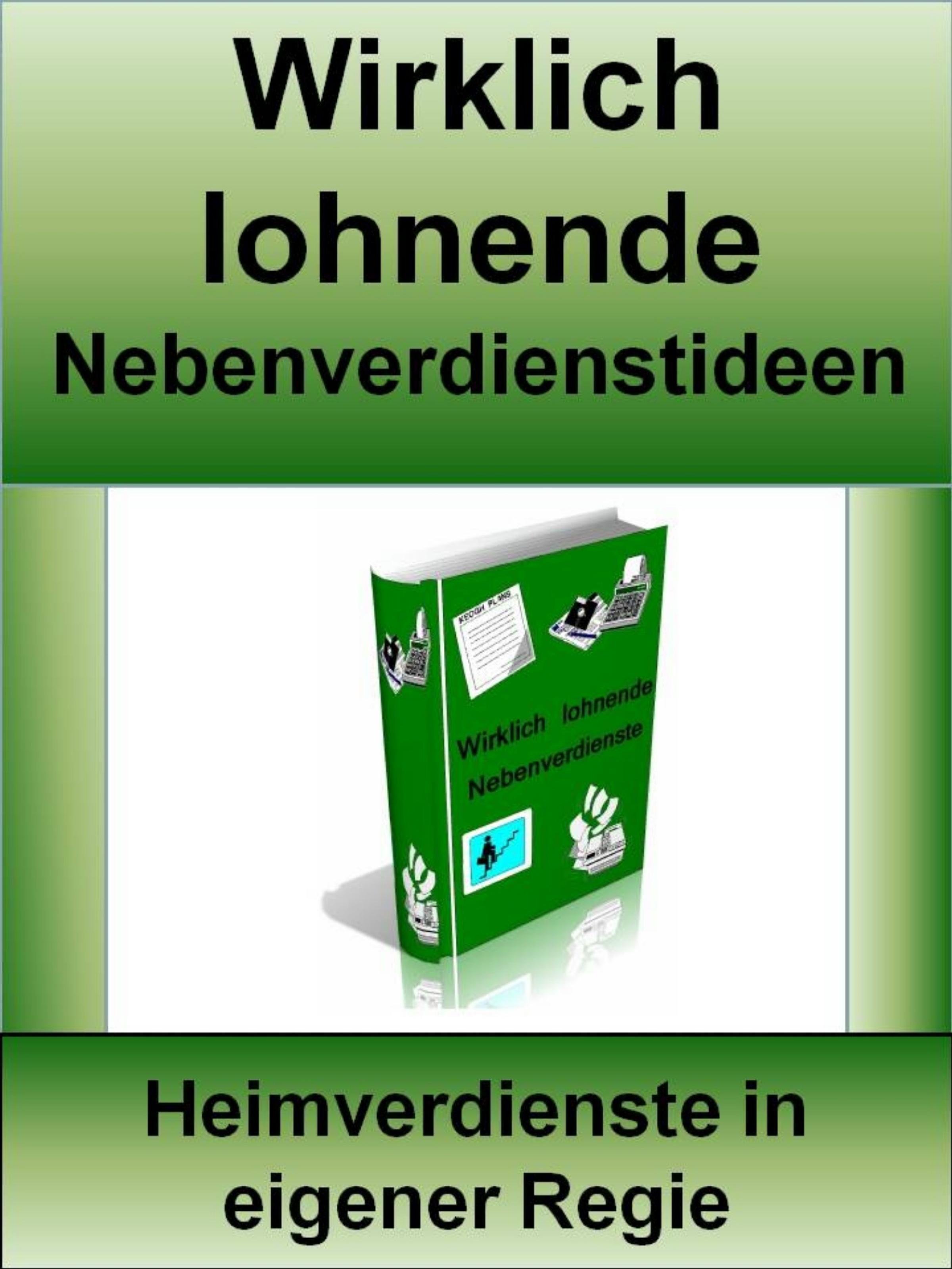 Обложка книги «Wirklich lohnende Nebenverdienste»