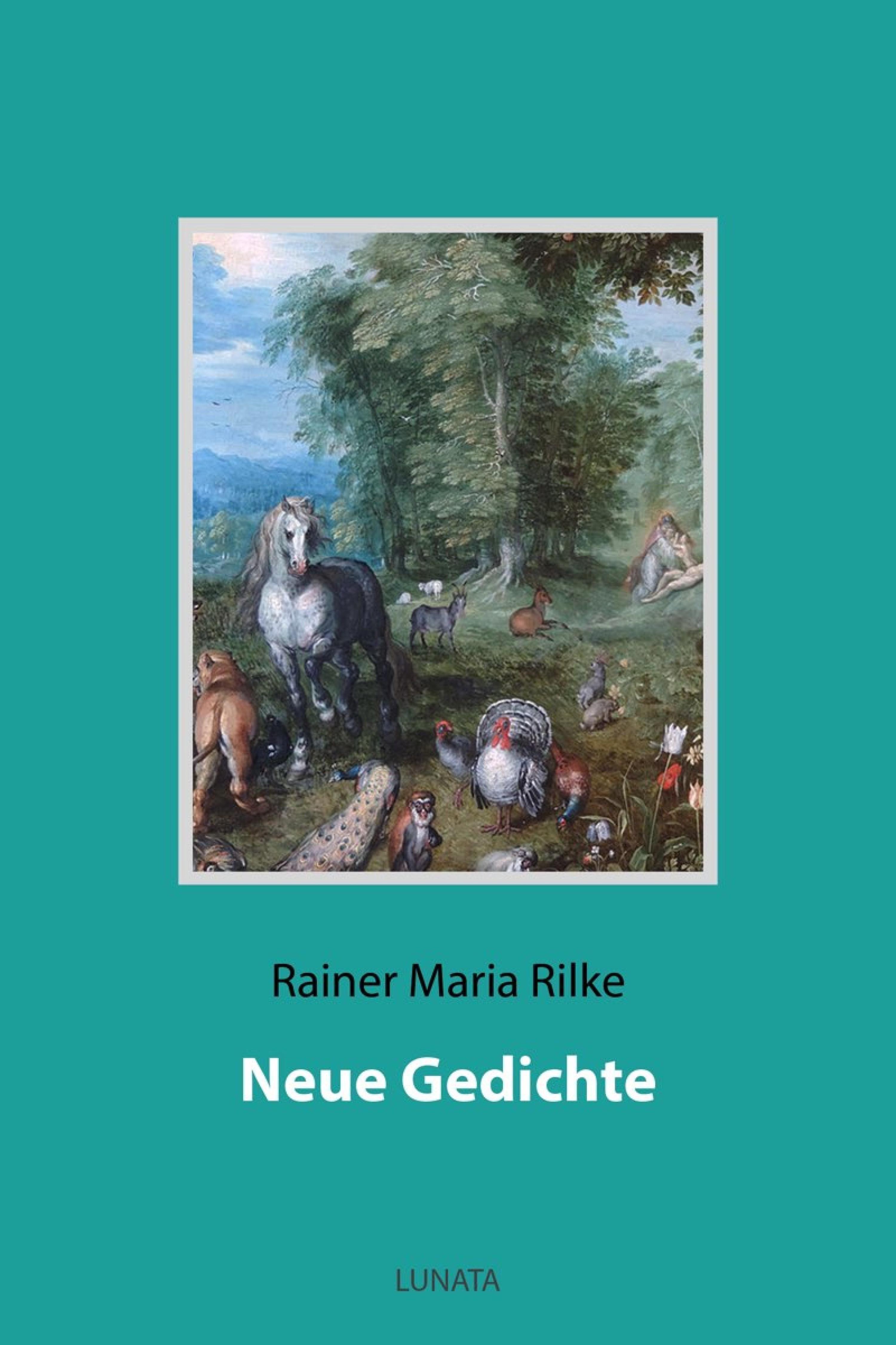 Обложка книги «Neue Gedichte»