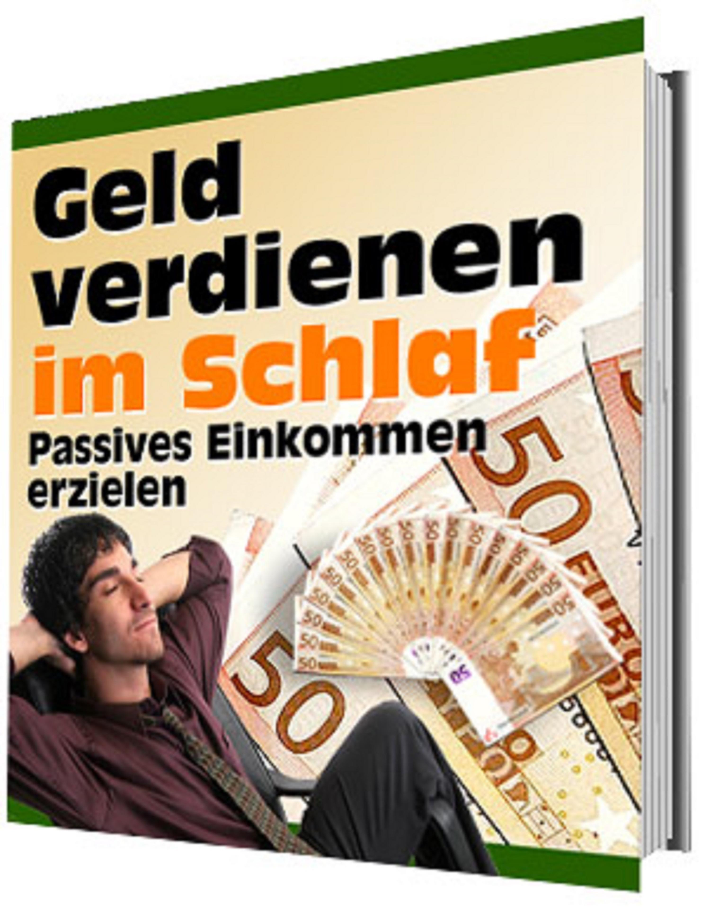 Обложка книги «Geld verdienen im Schlaf»