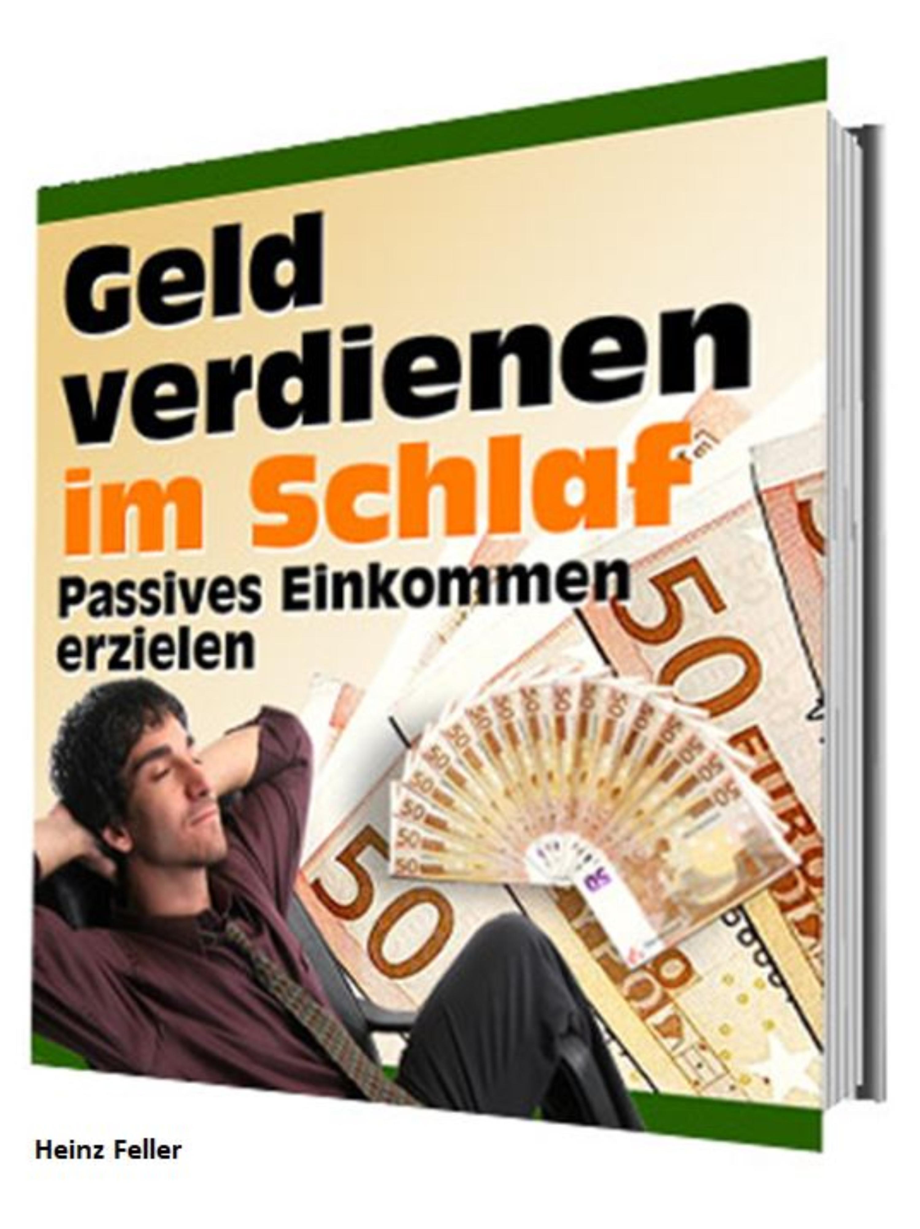 Обложка книги «Geld verdienen im Schlaf»