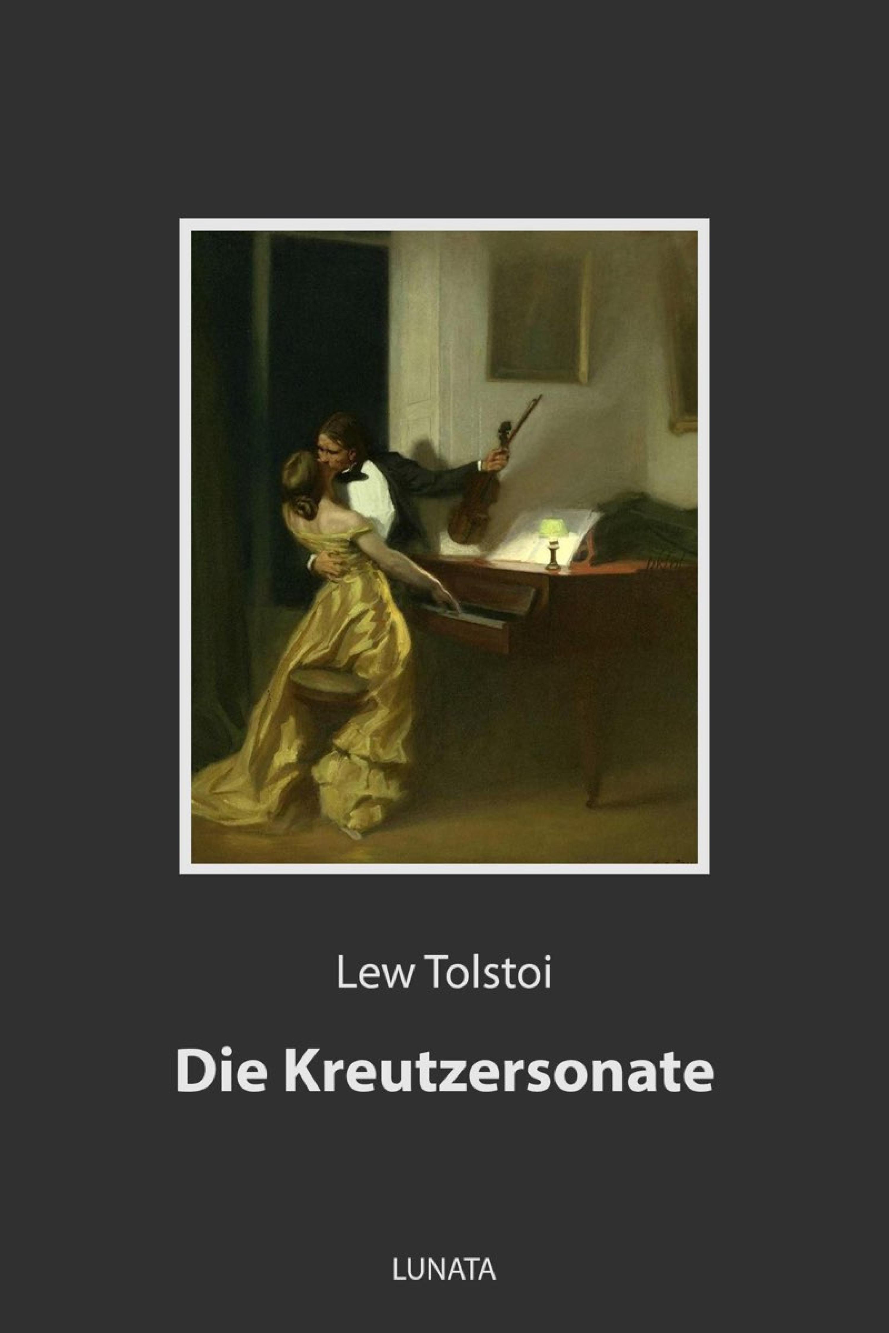 Обложка книги «Die Kreutzersonate»