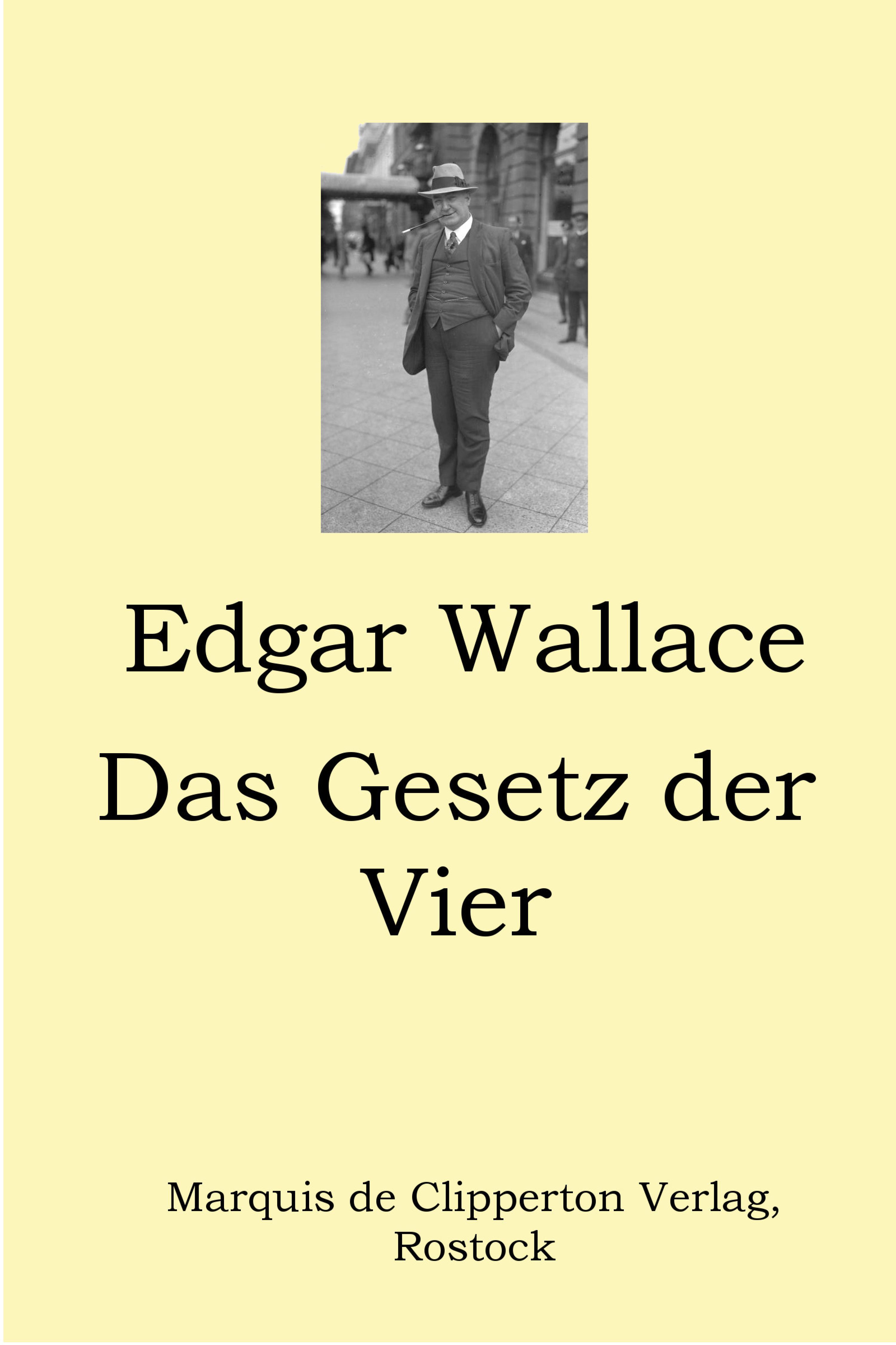 Обложка книги «Das Gesetz der Vier»