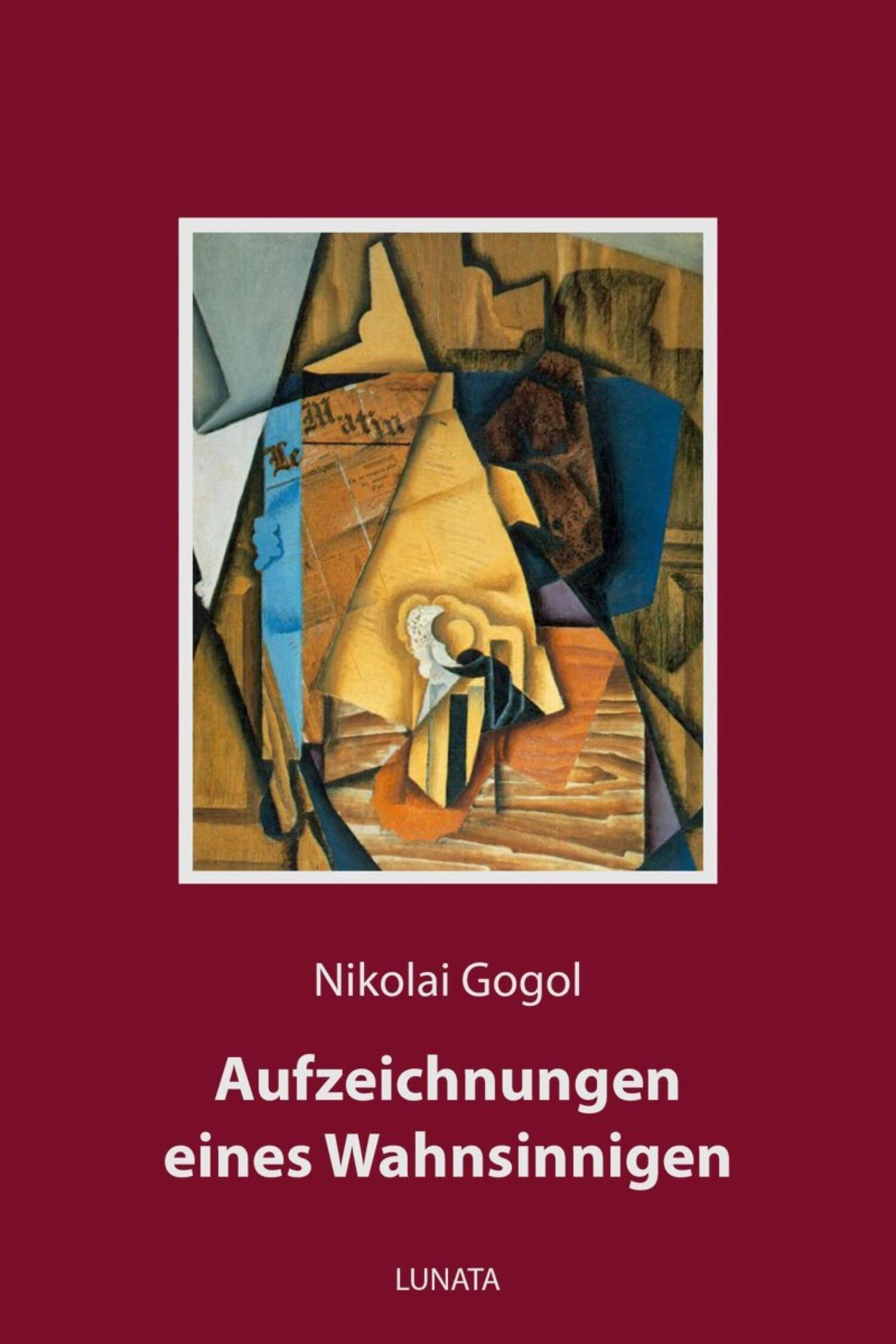 Обложка книги «Aufzeichnungen eines Wahnsinnigen»