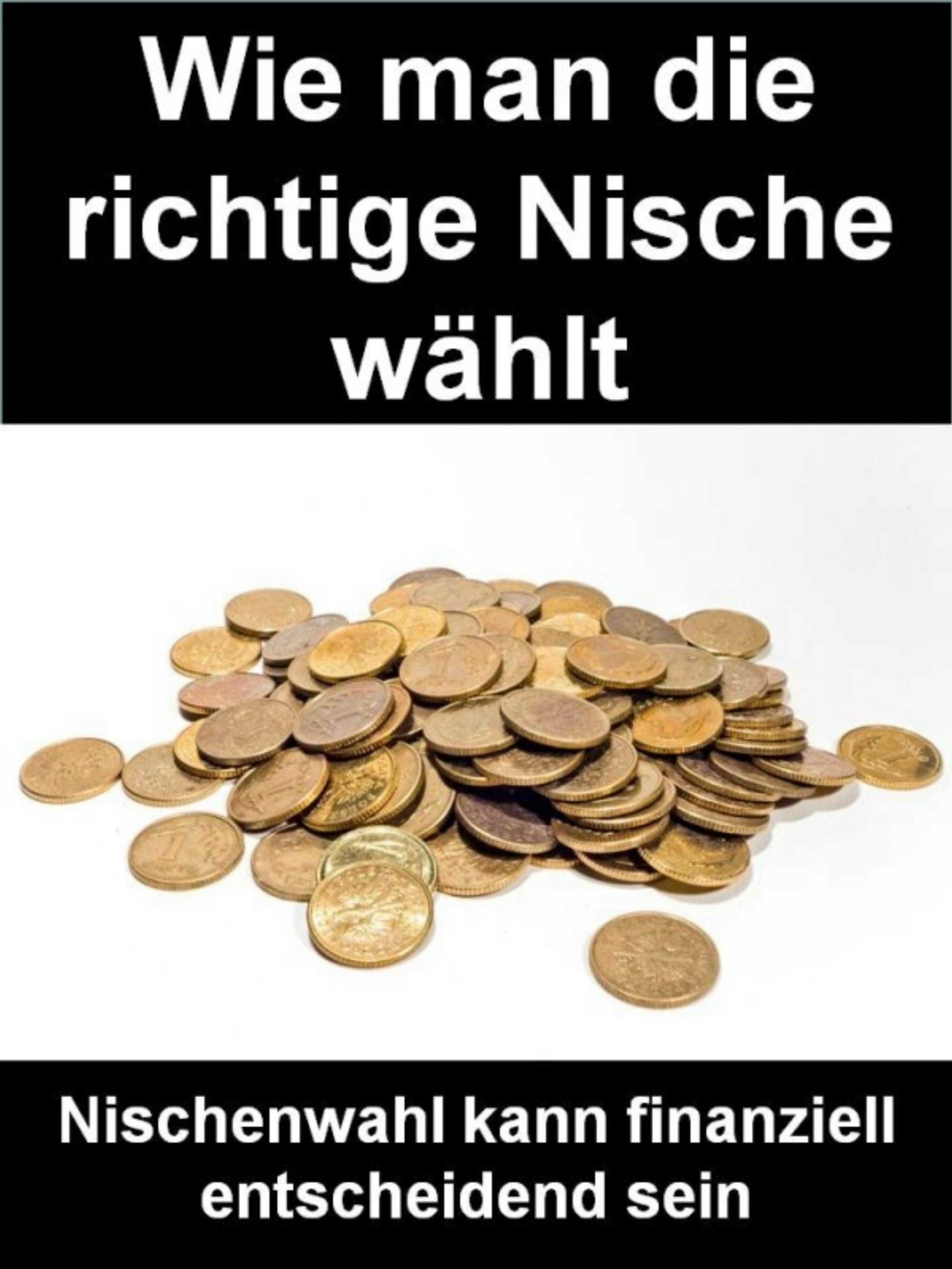 Обложка книги «Wie man die richtige Nische wählt»