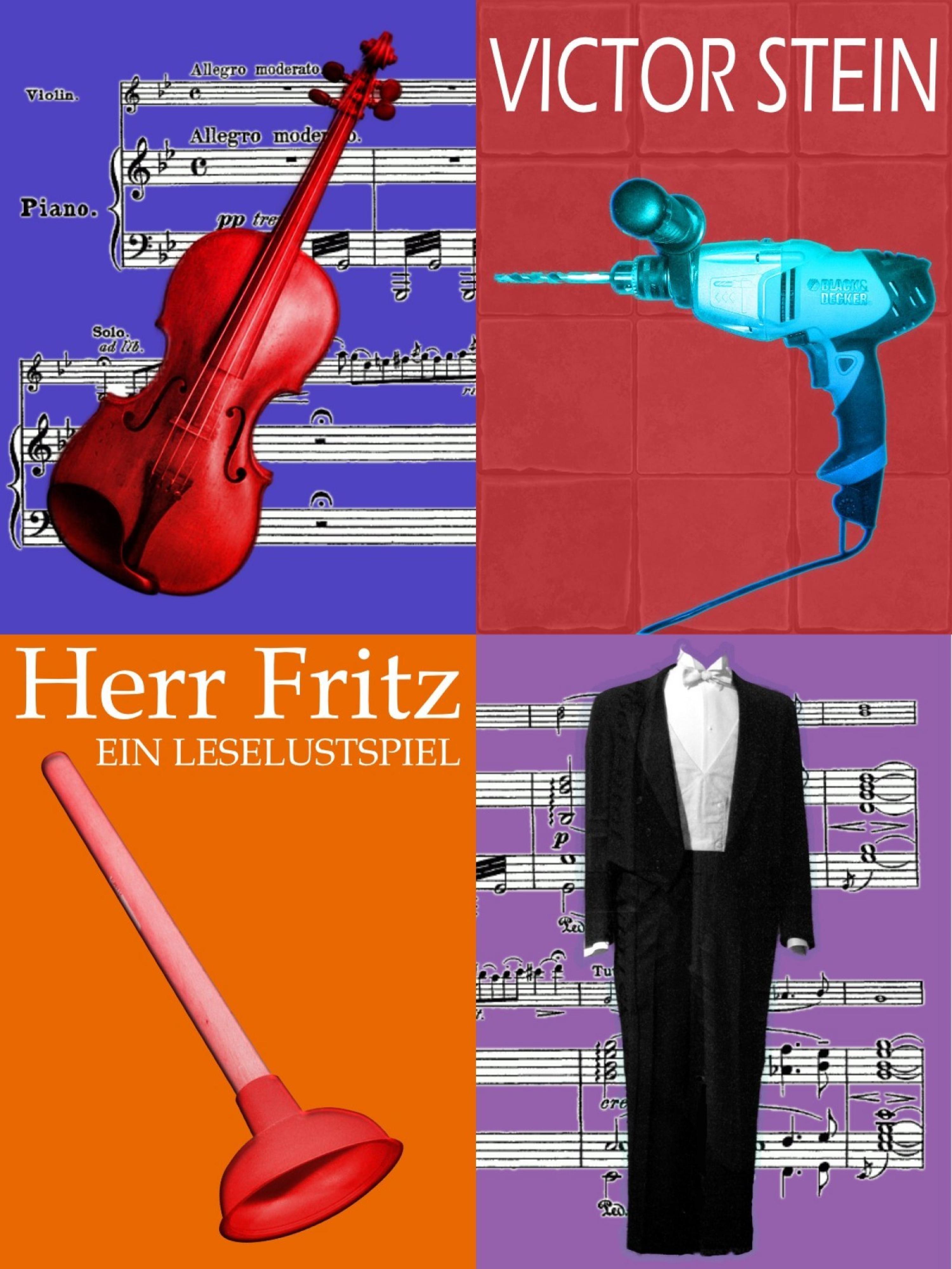 Обложка книги «Herr Fritz oder Der Geiger als Hausmeister»