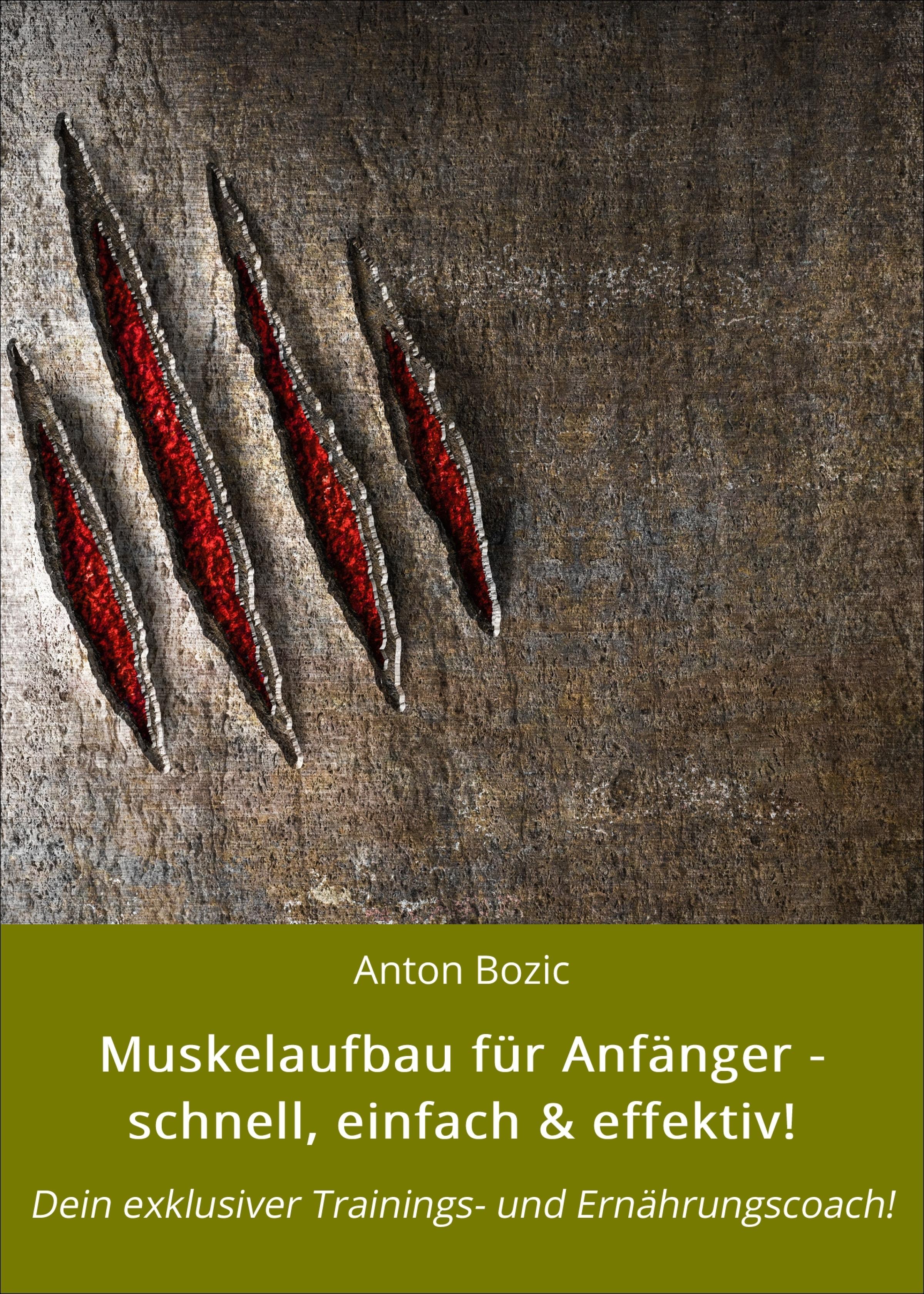 Обложка книги «Muskelaufbau für Anfänger - schnell, einfach & effektiv!»