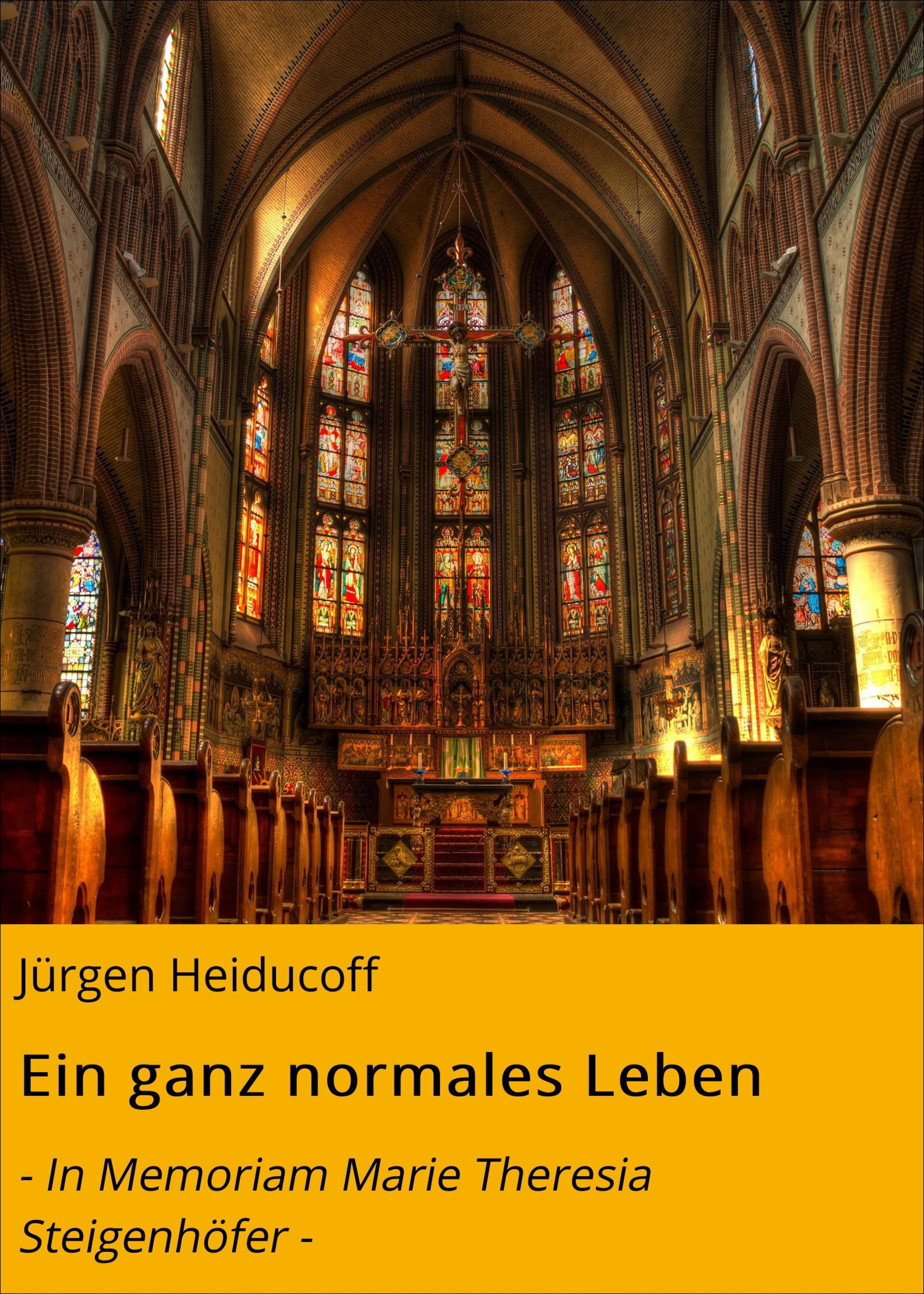 Обложка книги «Ein ganz normales Leben»