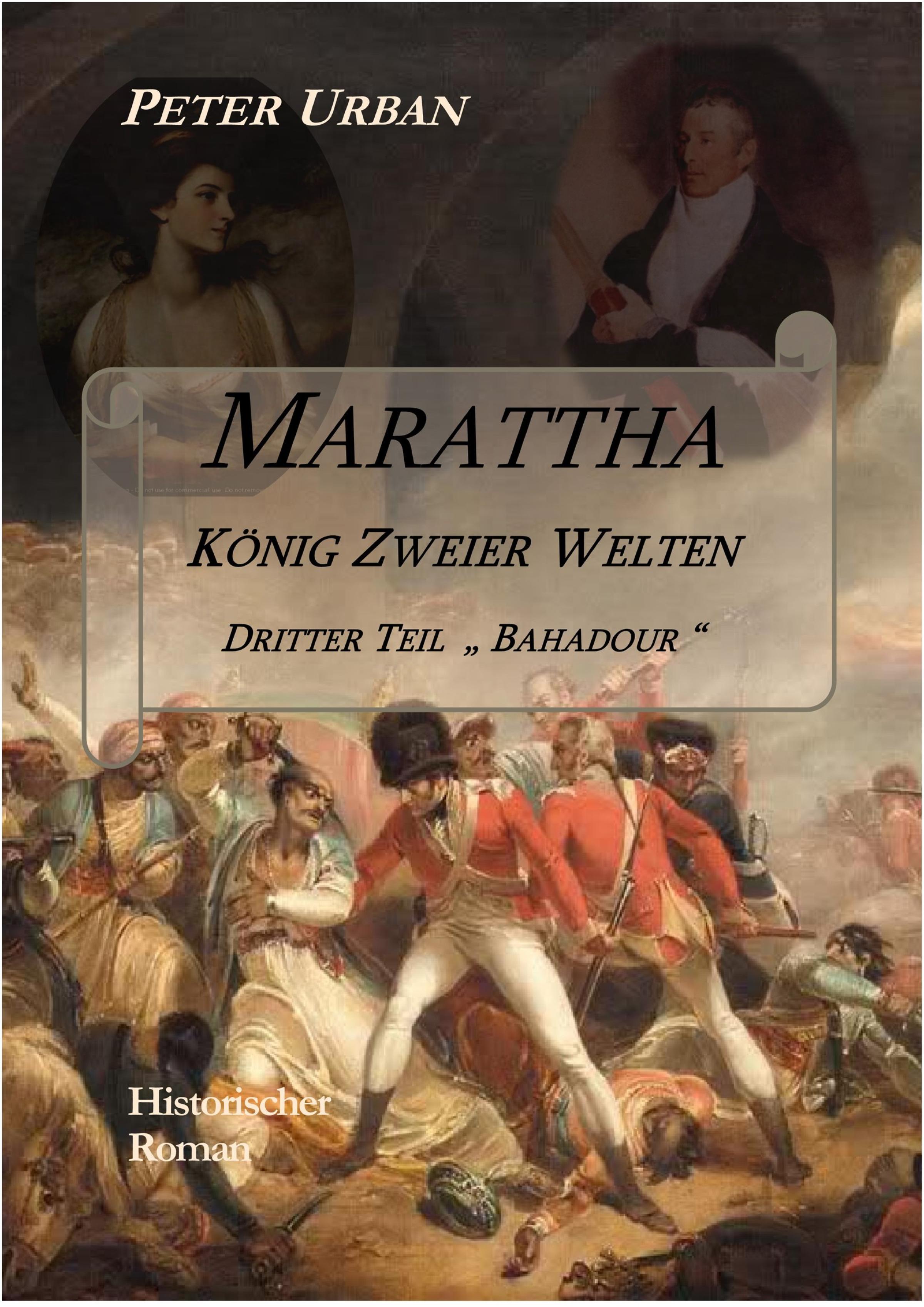 Обложка книги «Marattha König Zweier Welten Teil 3»